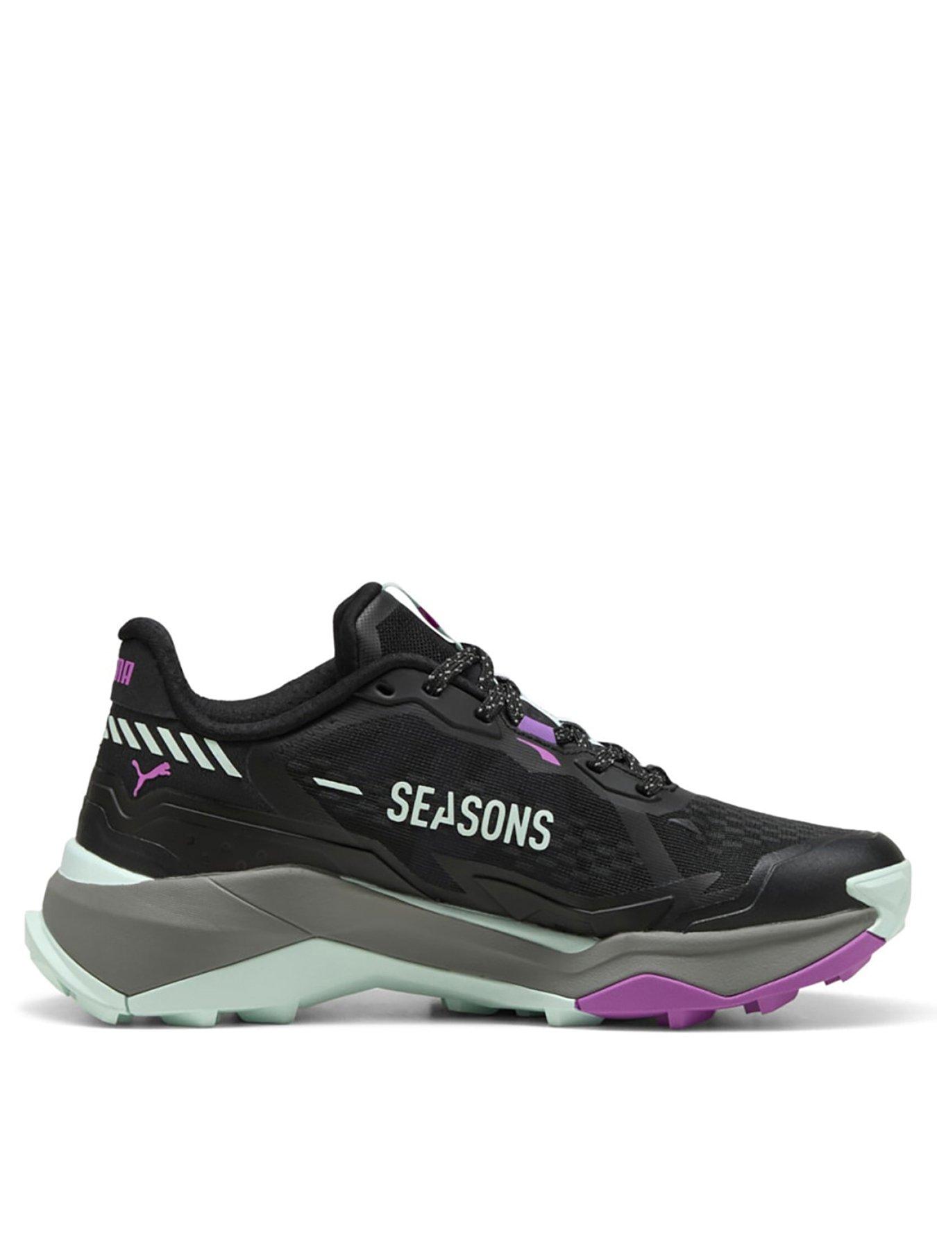 undefined Womens Trail Running Explore Nitro 2 Trainers - Black