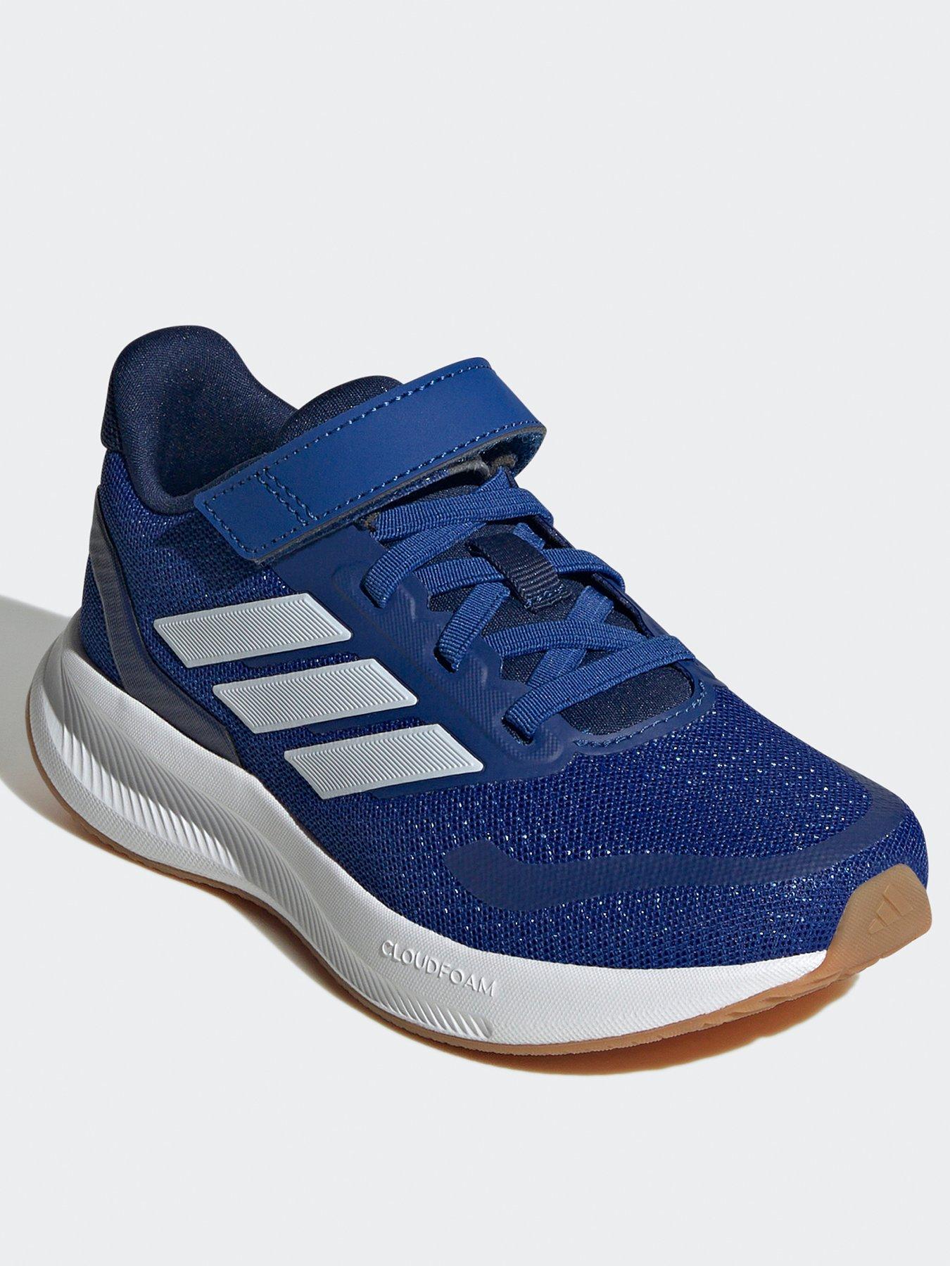 Image 2 of 7 of adidas Boys Kids Runfalcon 5 Trainers - Blue