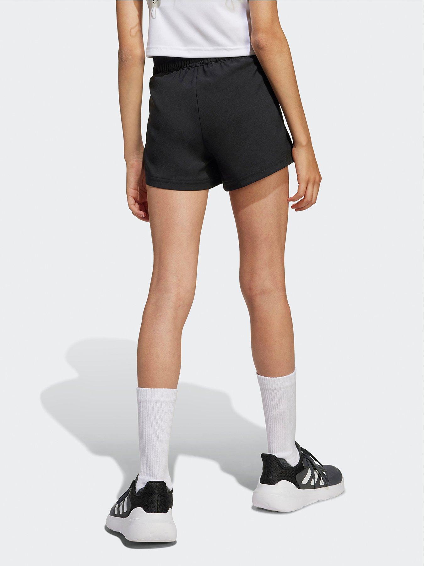 Image 2 of 5 of adidas Junior Girls Train Essentials Shorts - Black