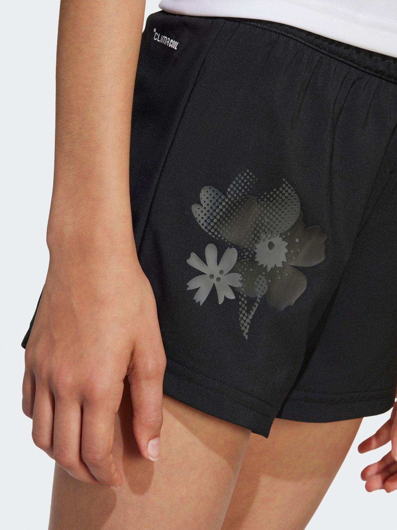 Image 4 of 5 of adidas Junior Girls Train Essentials Shorts - Black