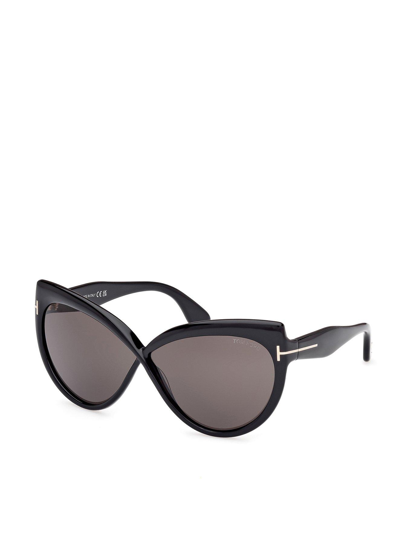 Tom Ford Beatrice Butterfly Sunglasses - Black