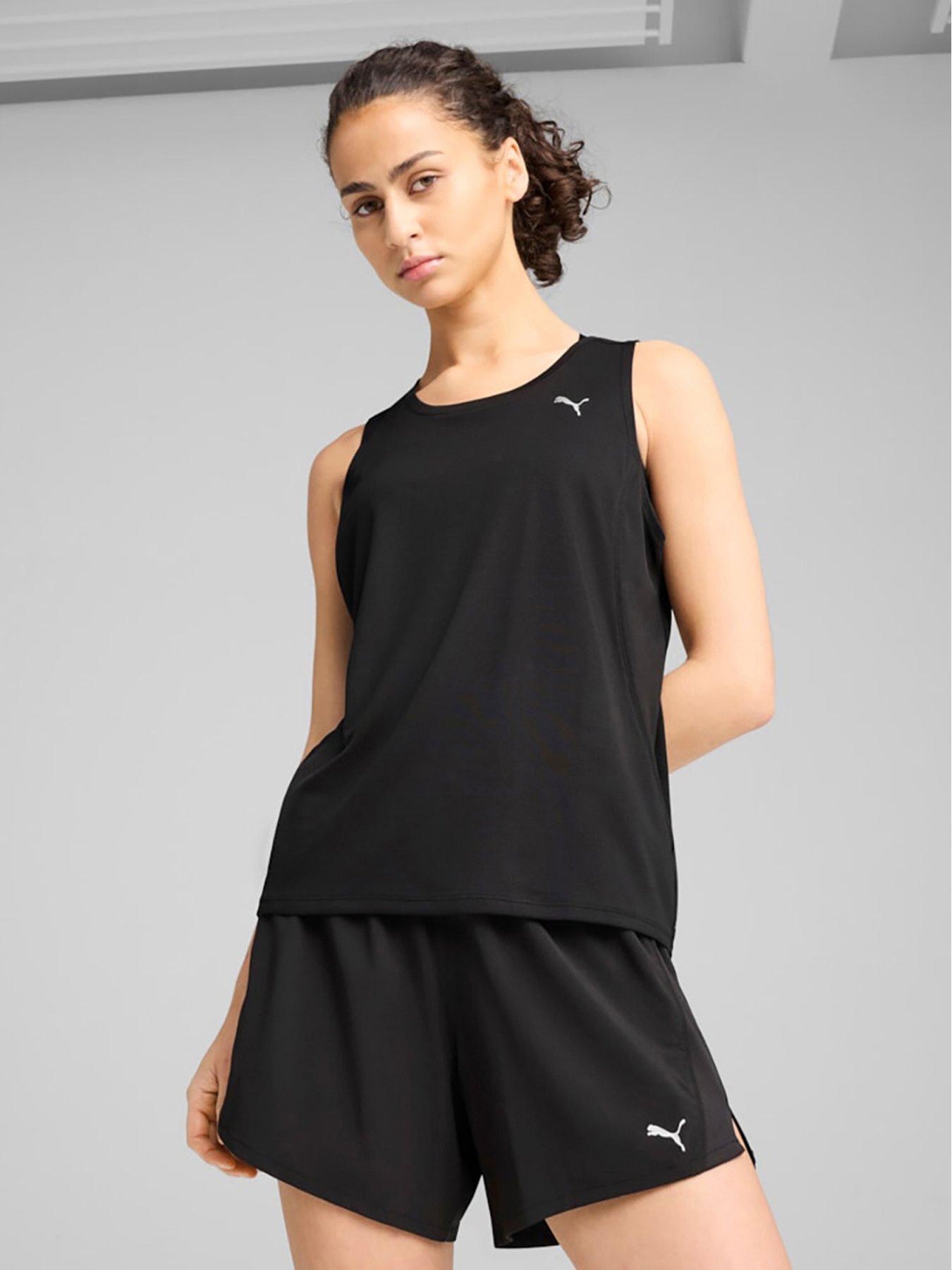 undefined Womens Running Velocity Tank - Black
