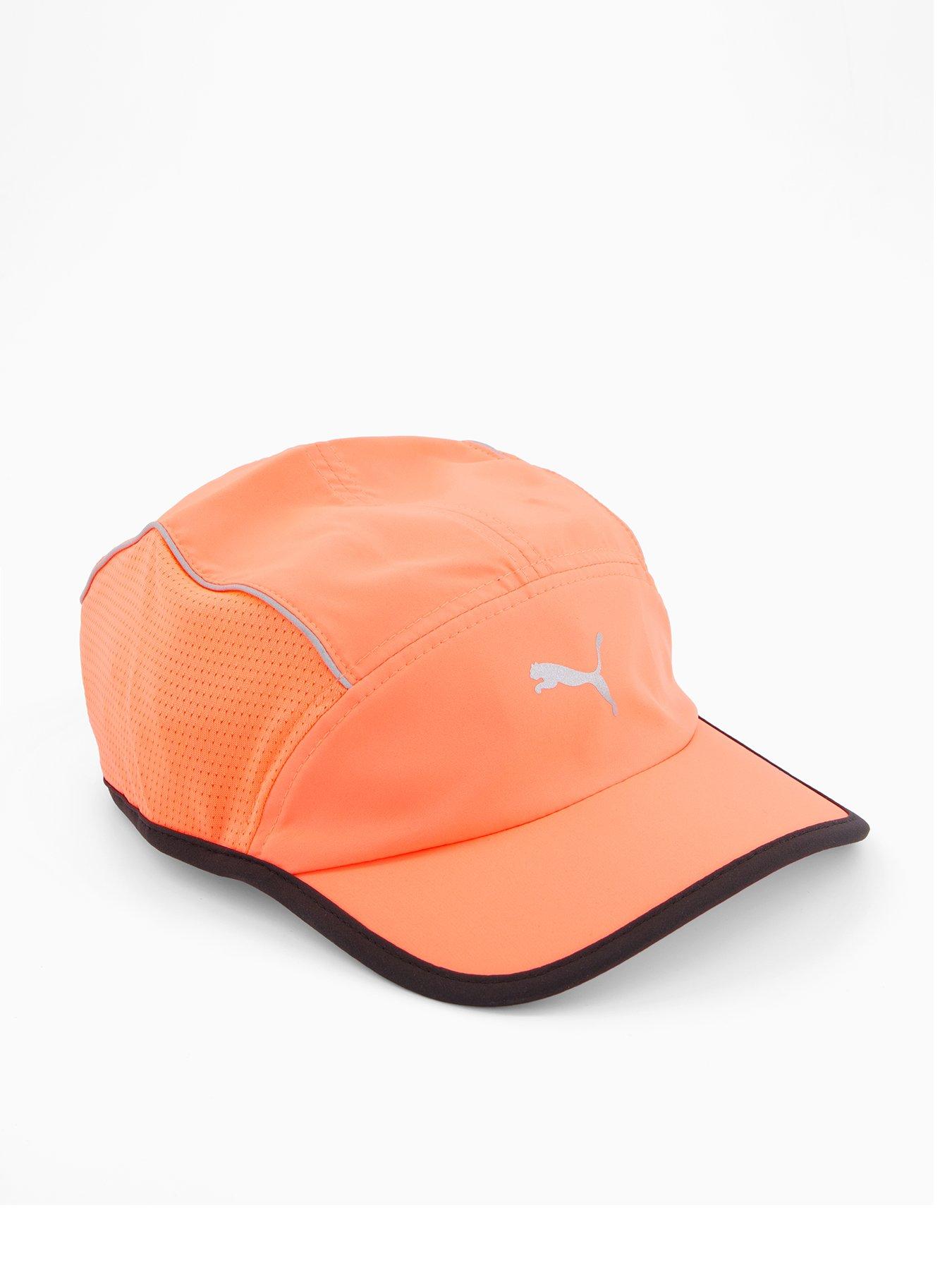 Puma Unisex Running Short Visor 5 Panel Cap - Glowing Red