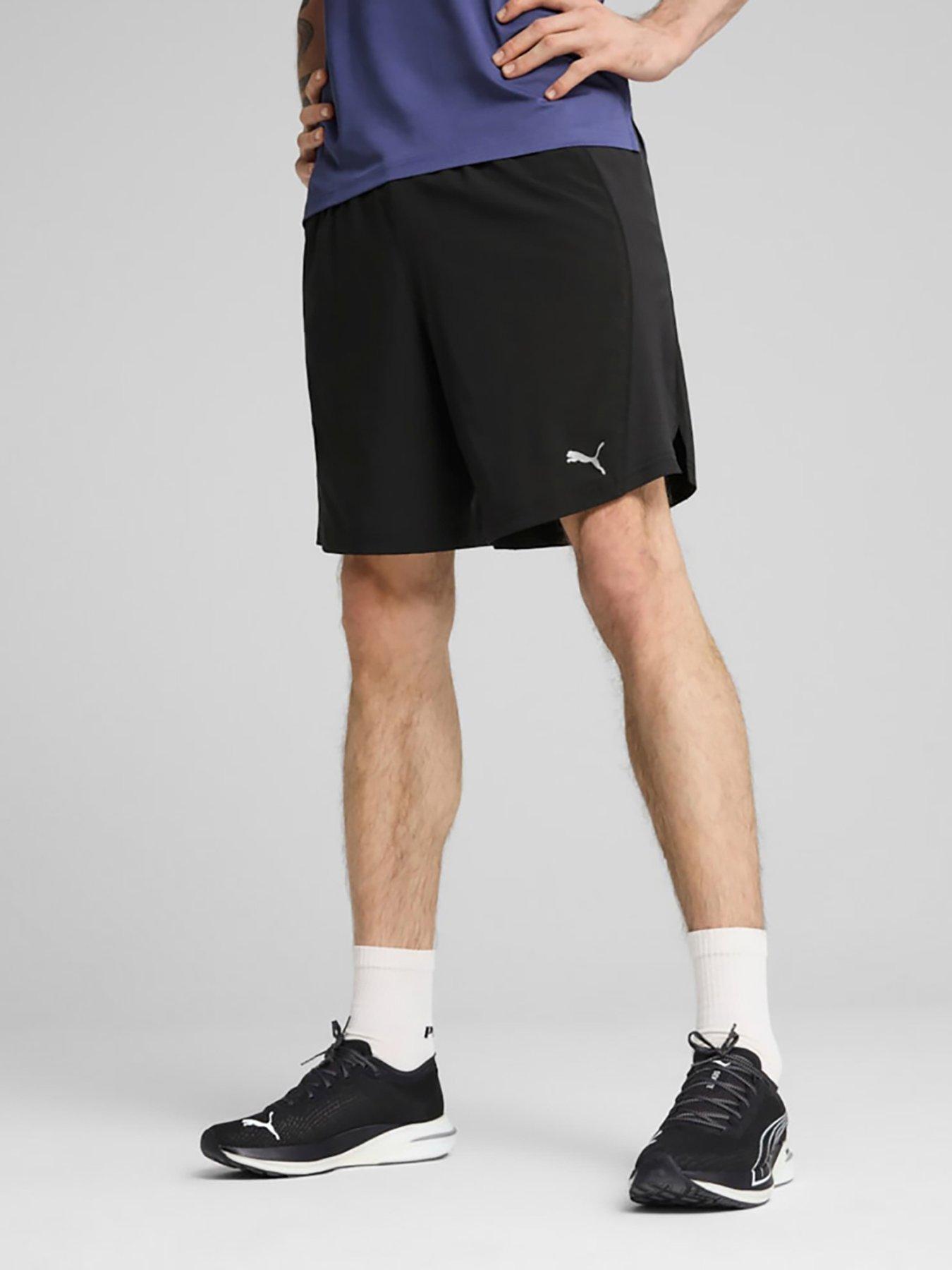 Image 1 of 5 of Puma Men's Running Velocity 7 Inch Shorts - Black