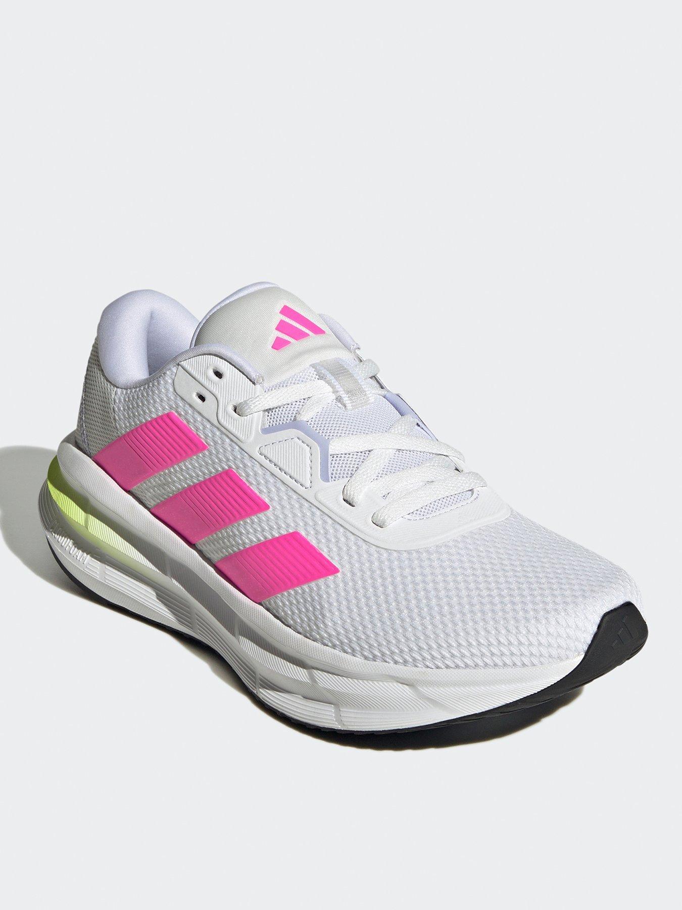 Image 2 of 7 of adidas Womens Running Galaxy 7 Trainers - White/Pink