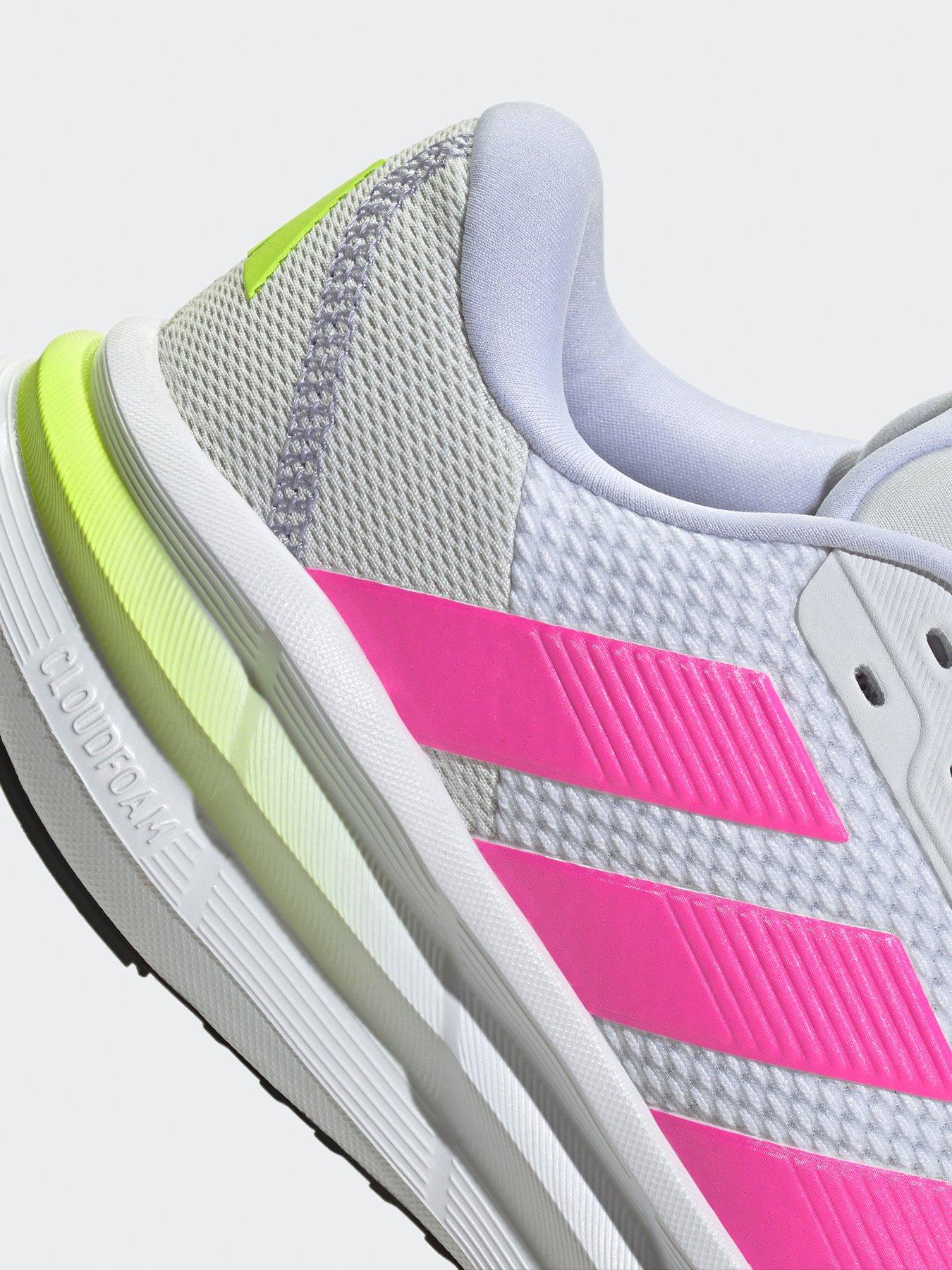 Image 6 of 7 of adidas Womens Running Galaxy 7 Trainers - White/Pink
