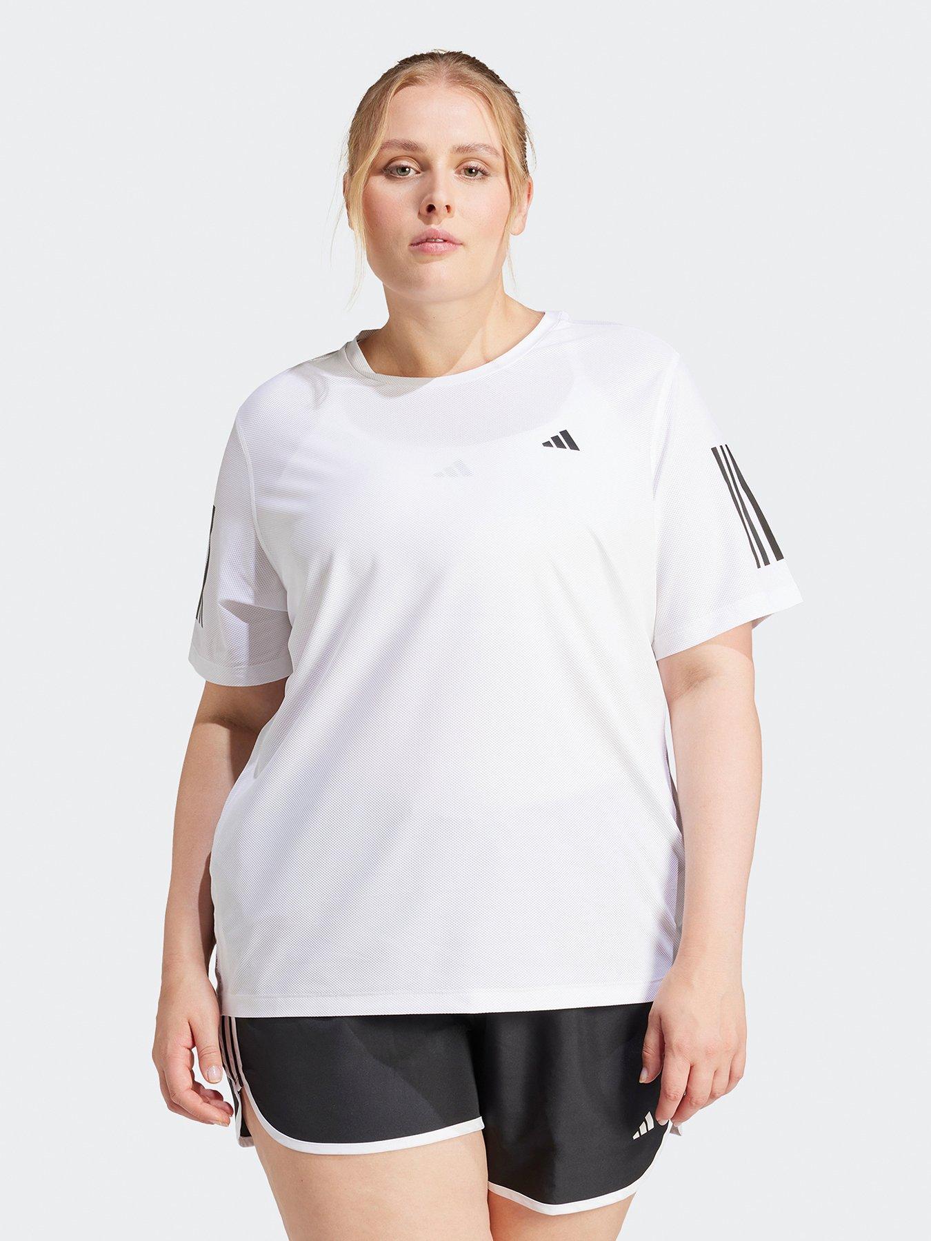 adidas Womens Running Own The Run T-Shirt - White