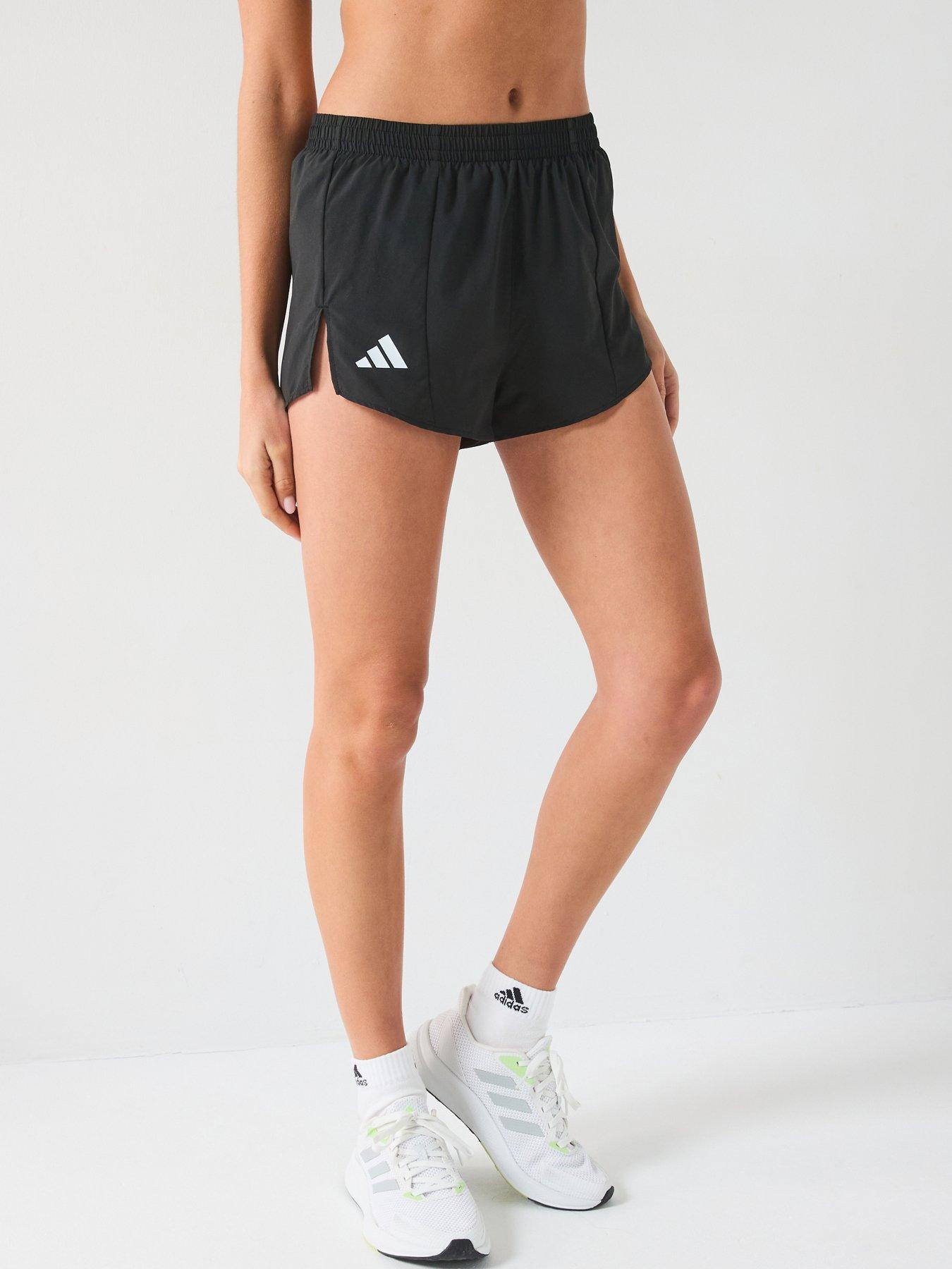 adidas-womens-running-adizero-shorts-black