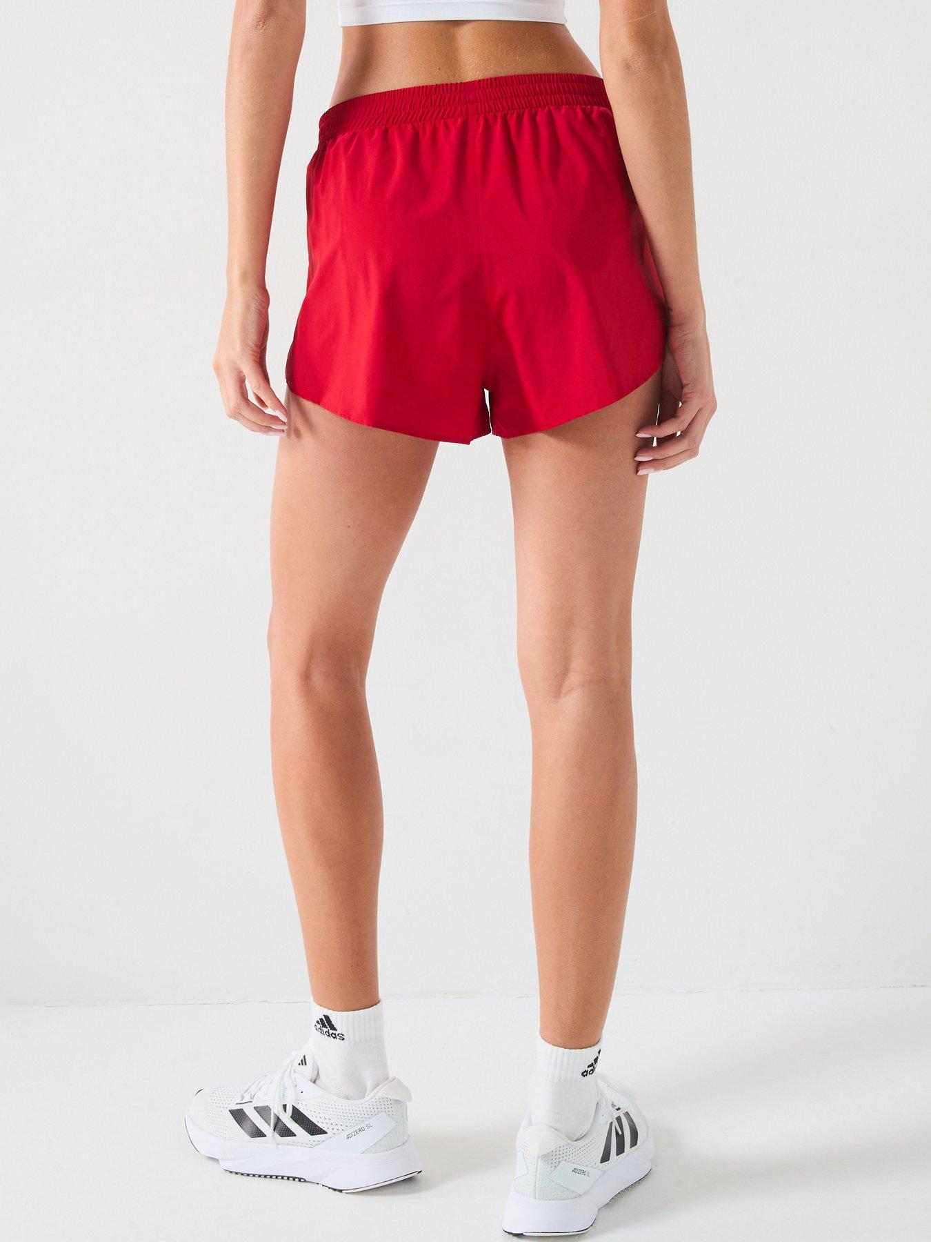 adidas-womens-running-adizero-shorts-redstillFront