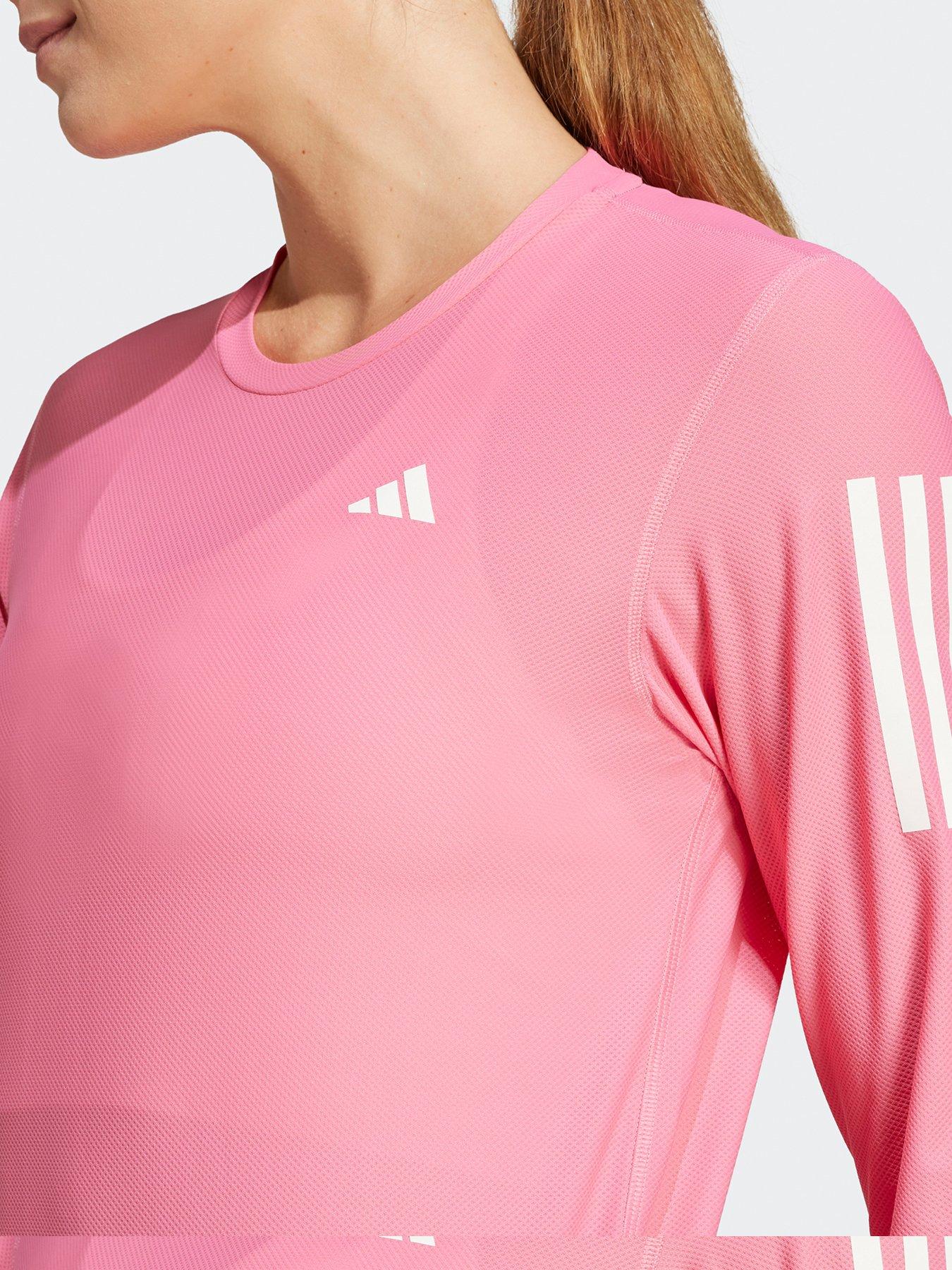 adidas-womens-running-own-the-run-long-sleeve-top-pinkoutfit