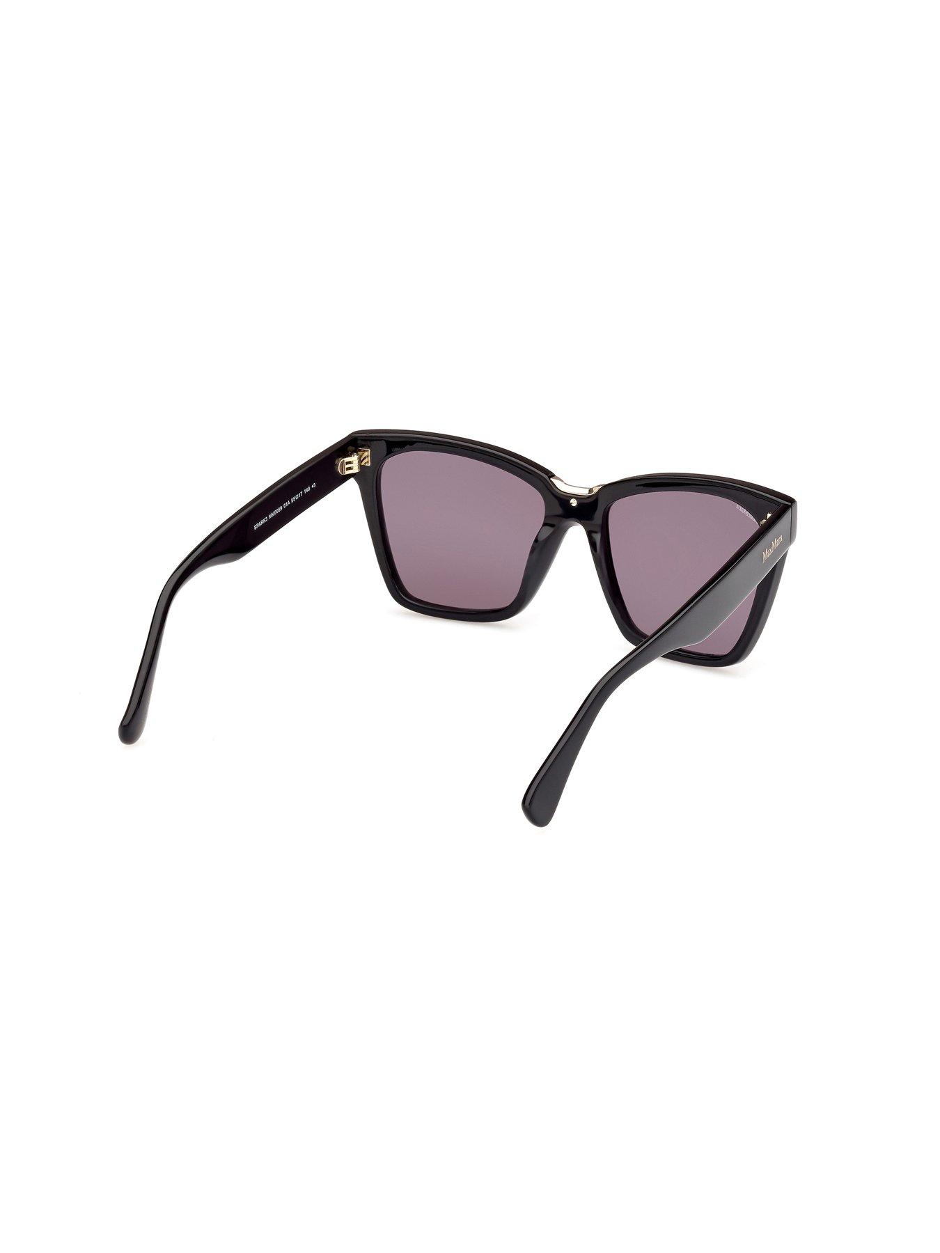 Image 3 of 4 of Max Mara Spark3 Rectangular Classic Sunglasses - Shiny