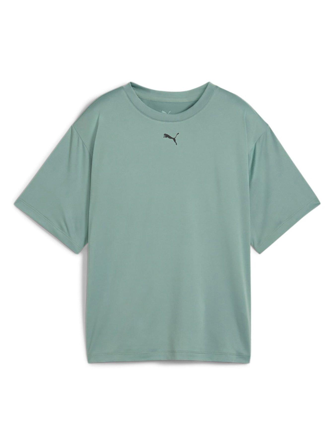 puma-womens-training-essential-relaxed-t-shirt-green