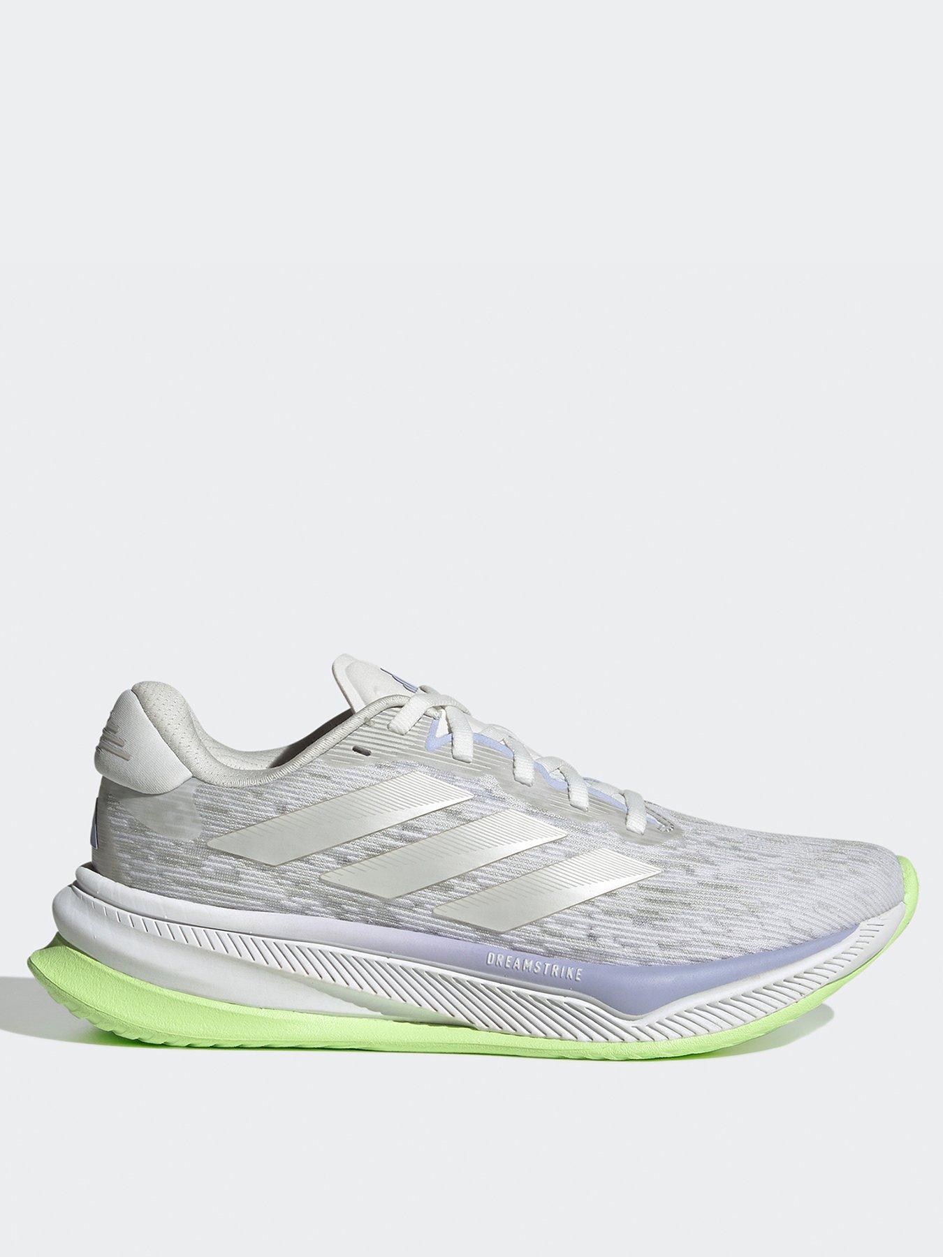 undefined Womens Running Supernova Comfortglide Trainers - White/Purple