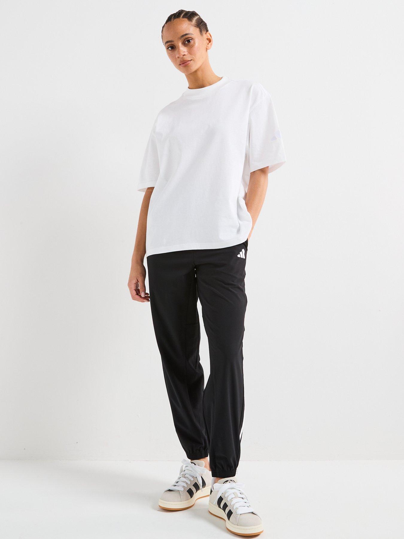 adidas-womens-train-essential-3-stripe-woven-pants-blackback