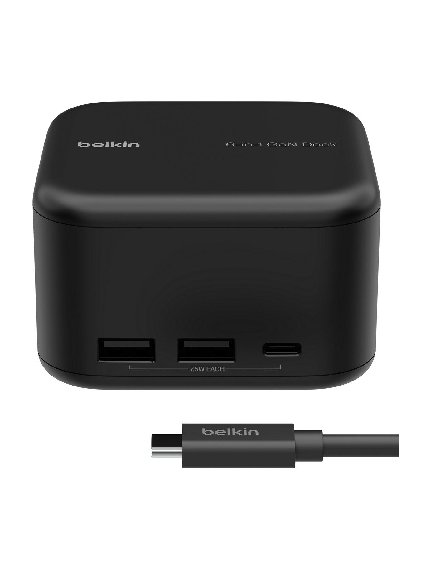 belkin-belkin-connect-usb-c-dock-6-in-1-core-gan-130w-multiport-docking-stationstillFront