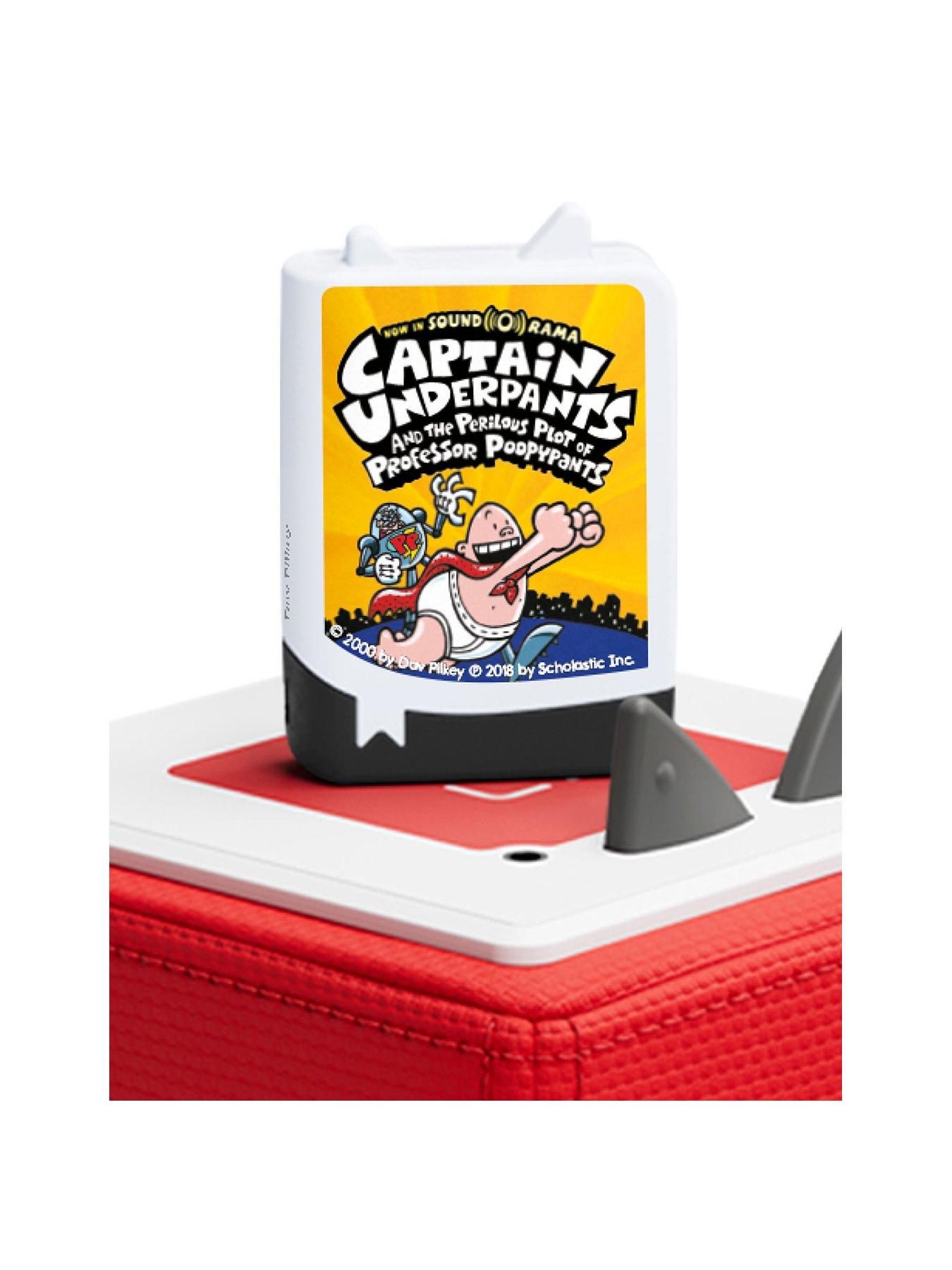 Image 1 of 5 of Tonies Captain Underpants and the Perilous Plot of Professor Poopypants Book Tonie