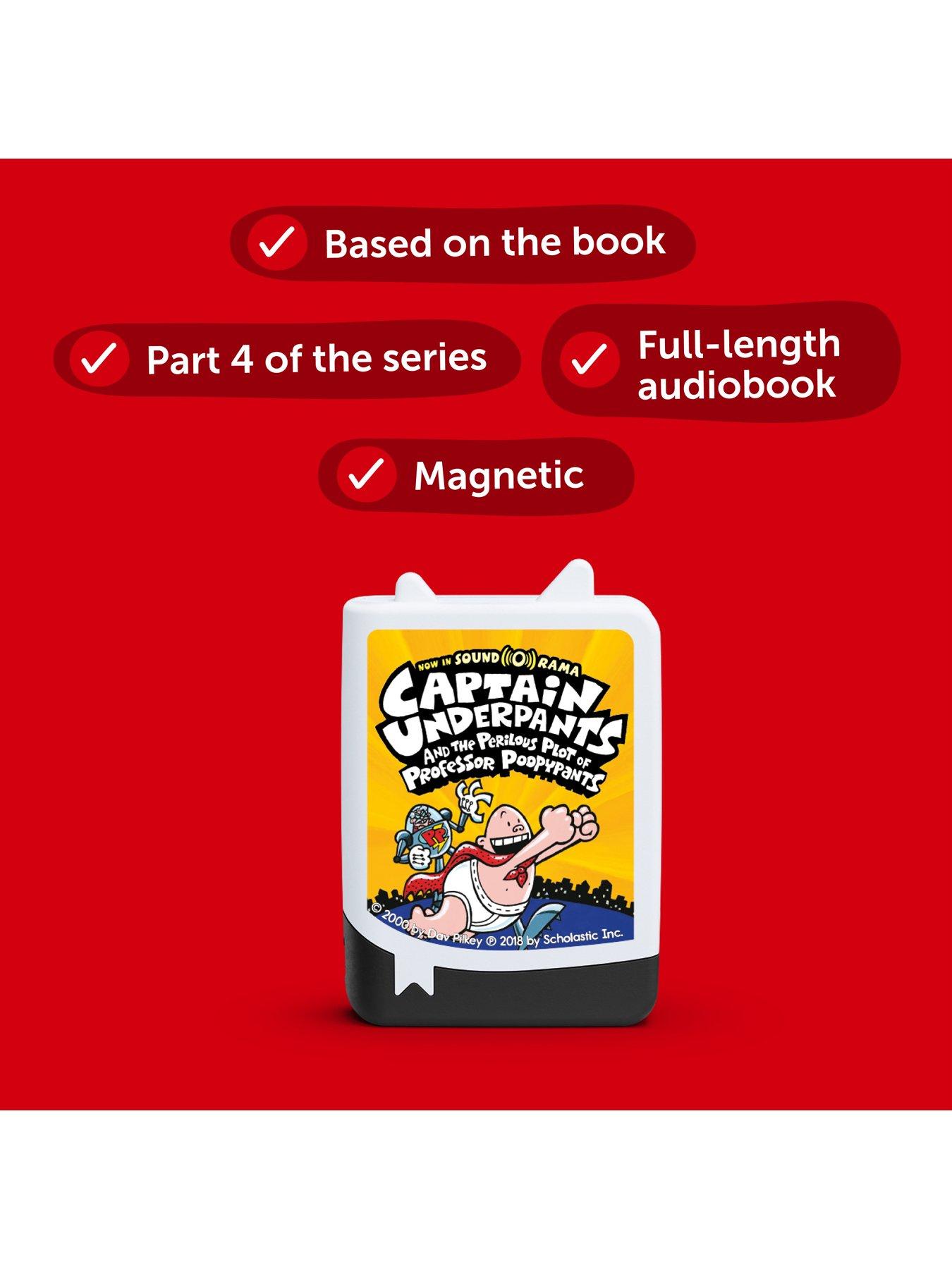 Image 3 of 5 of Tonies Captain Underpants and the Perilous Plot of Professor Poopypants Book Tonie