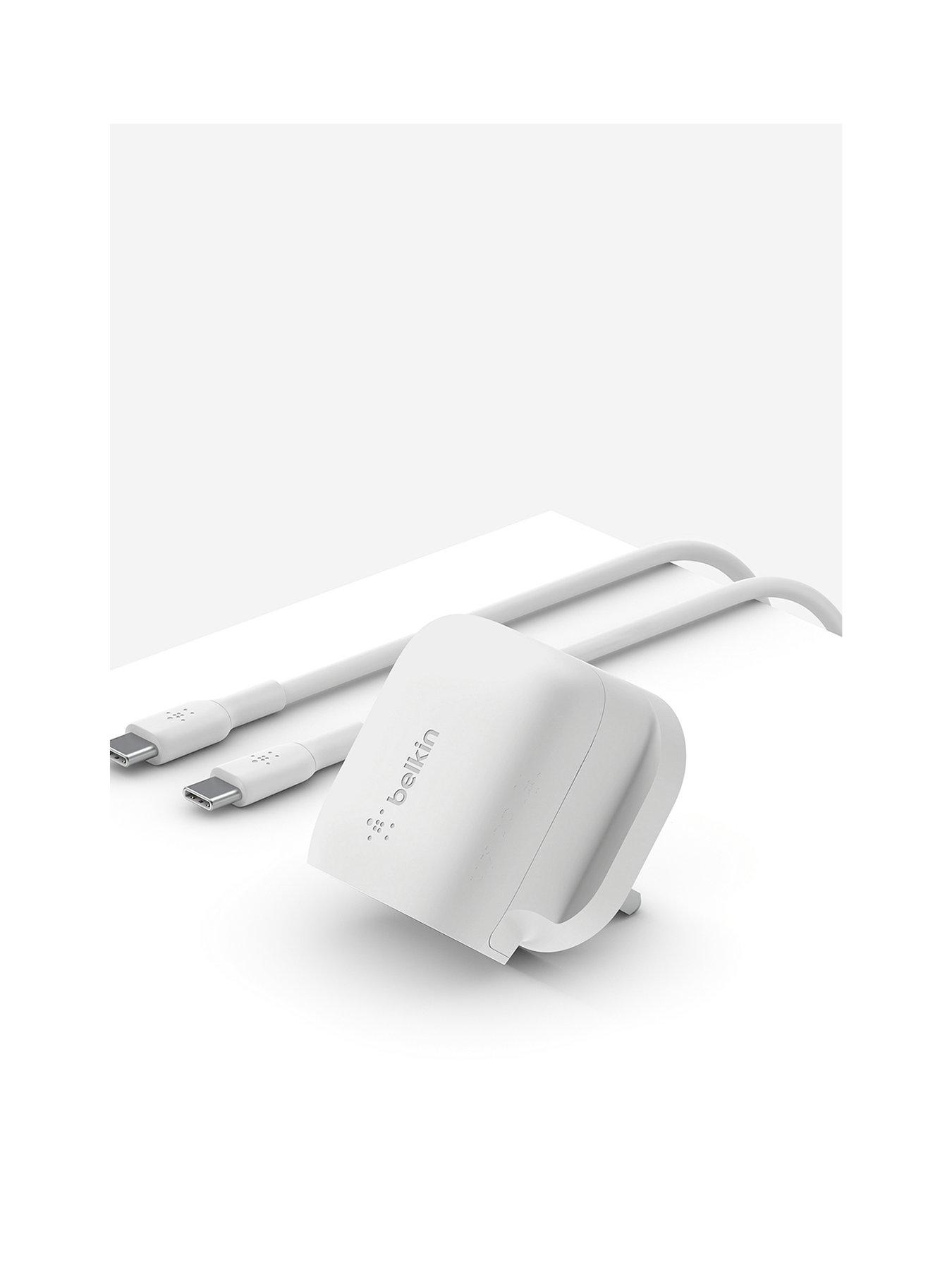 Image 1 of 6 of Belkin Belkin 20W USBC-C Wall Charger - White