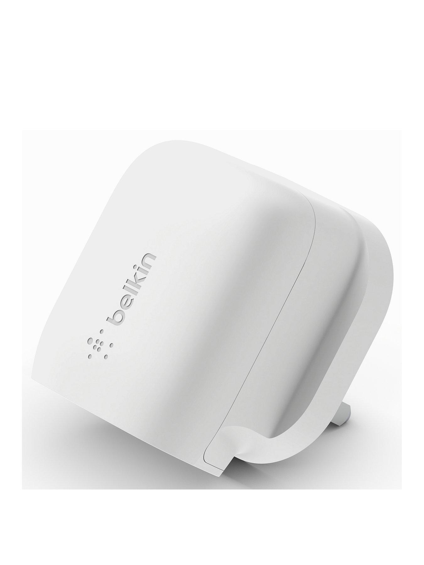 Image 2 of 6 of Belkin Belkin 20W USBC-C Wall Charger - White