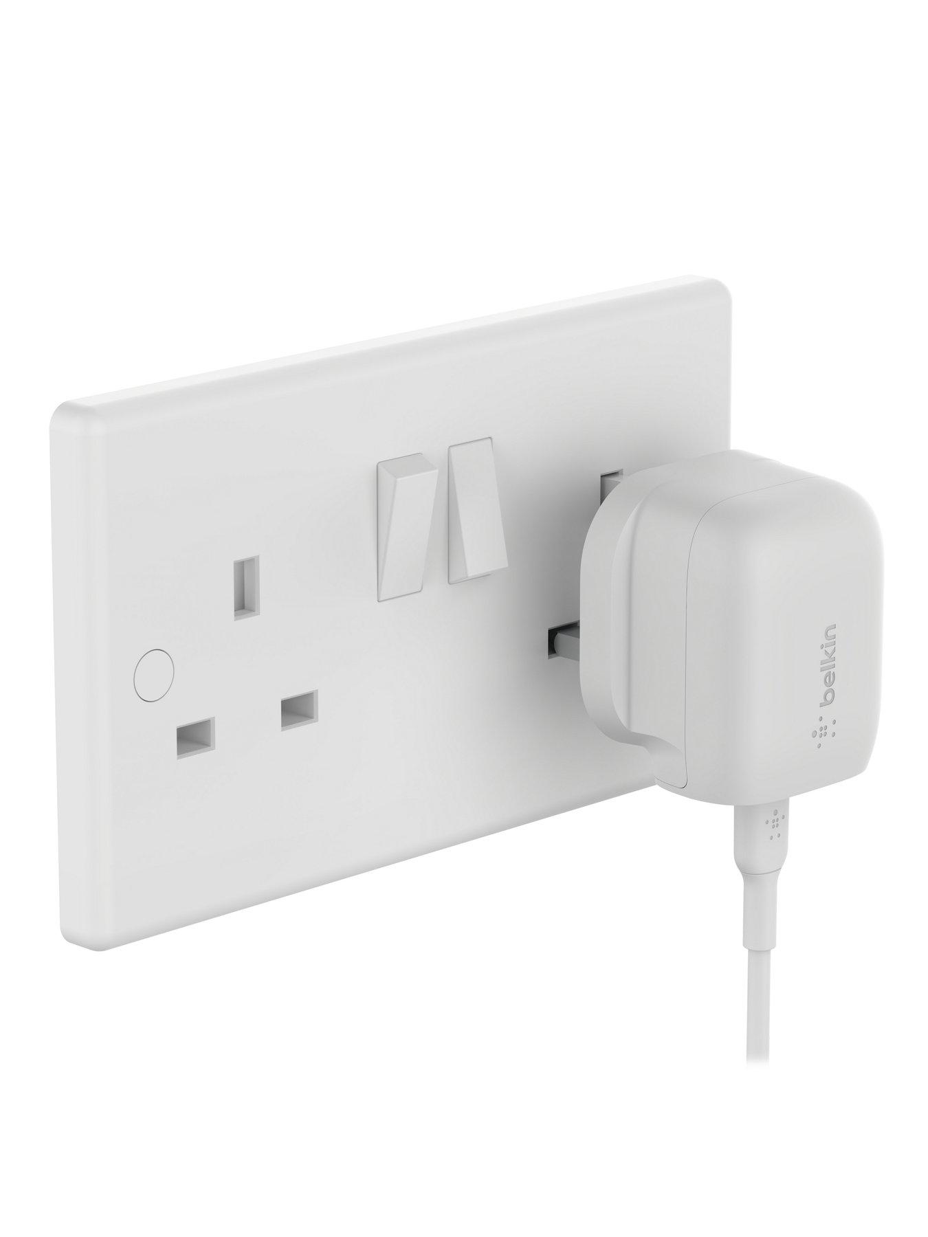 Image 4 of 6 of Belkin Belkin 20W USBC-C Wall Charger - White