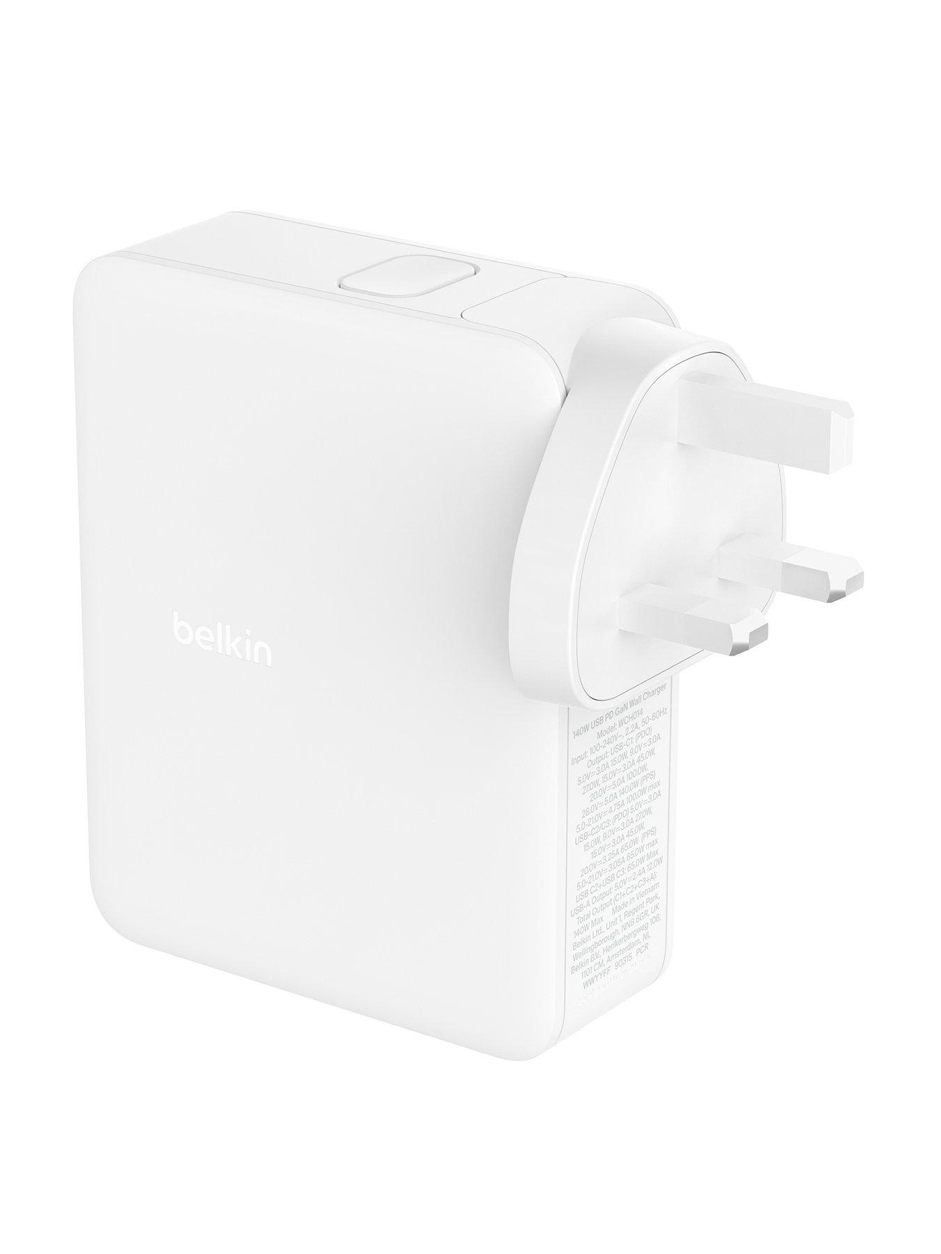 belkin-belkin-140w-4-port-gan-wall-charger-with-travel-tips--whitestillFront