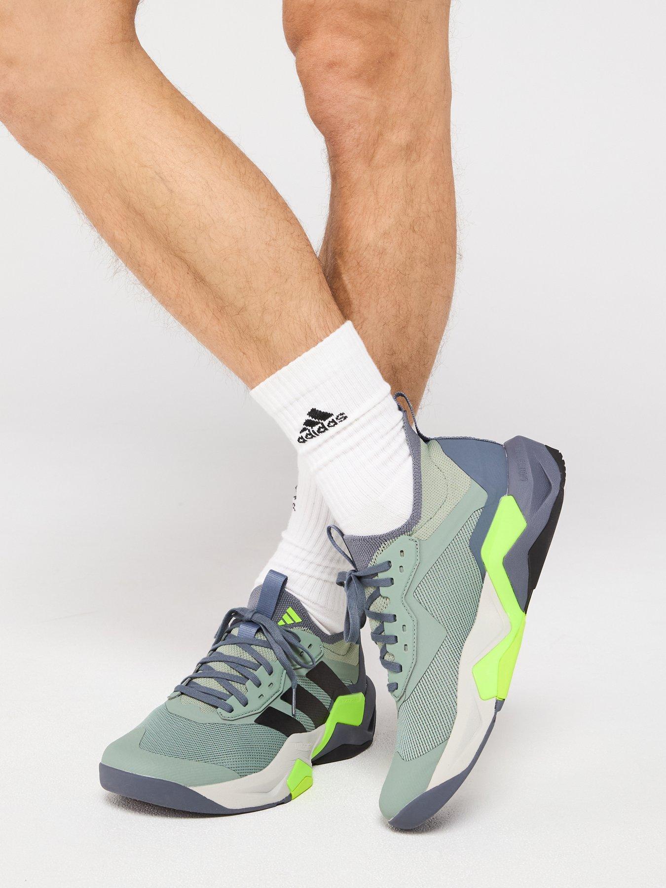 Image of adidas Mens Training Rapidmove Adv 2 Trainer - Green - Green/Black/Lemon