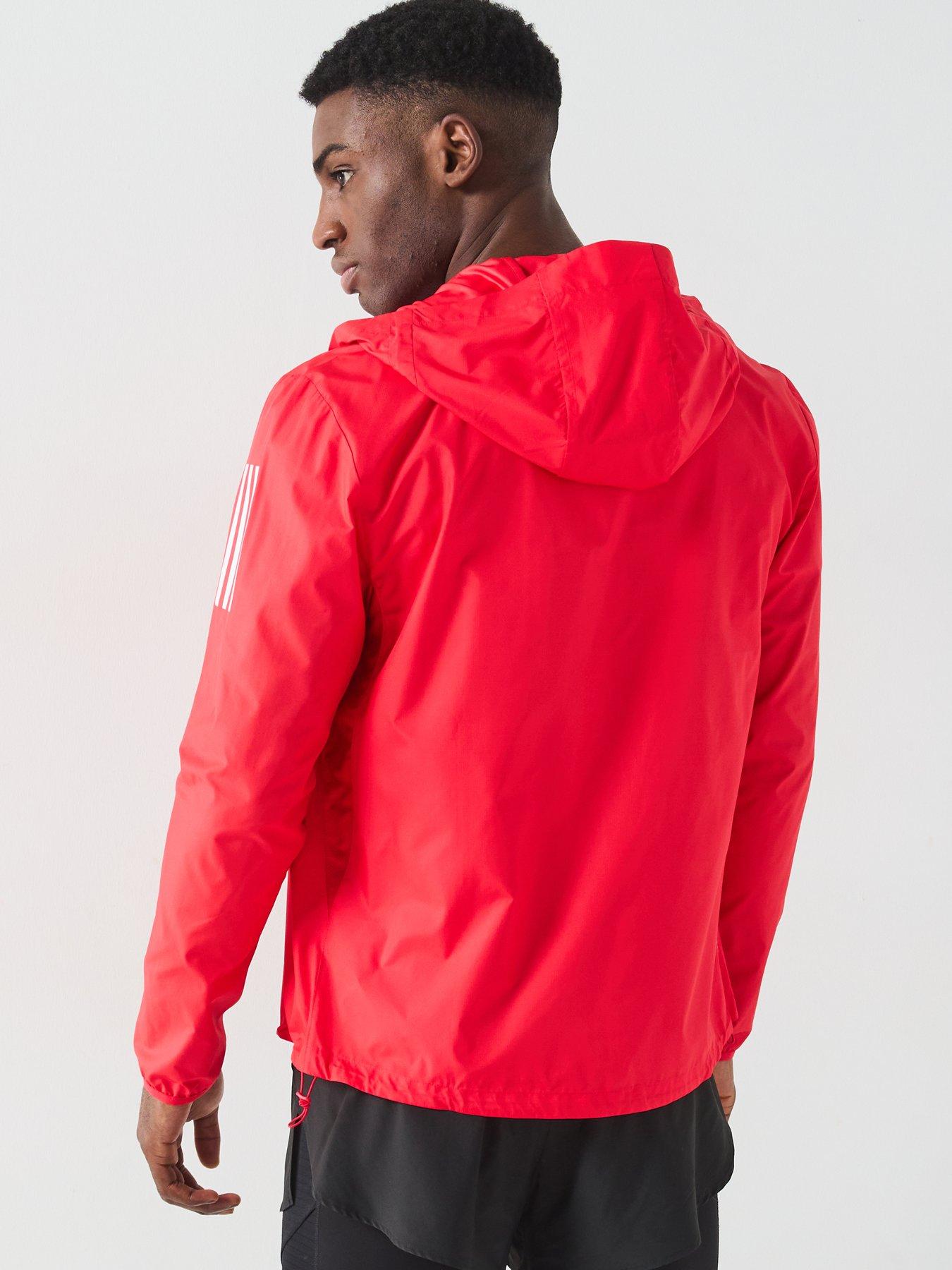 Image 2 of 6 of adidas Mens Running Own The Run Jacket - Pure Ruby