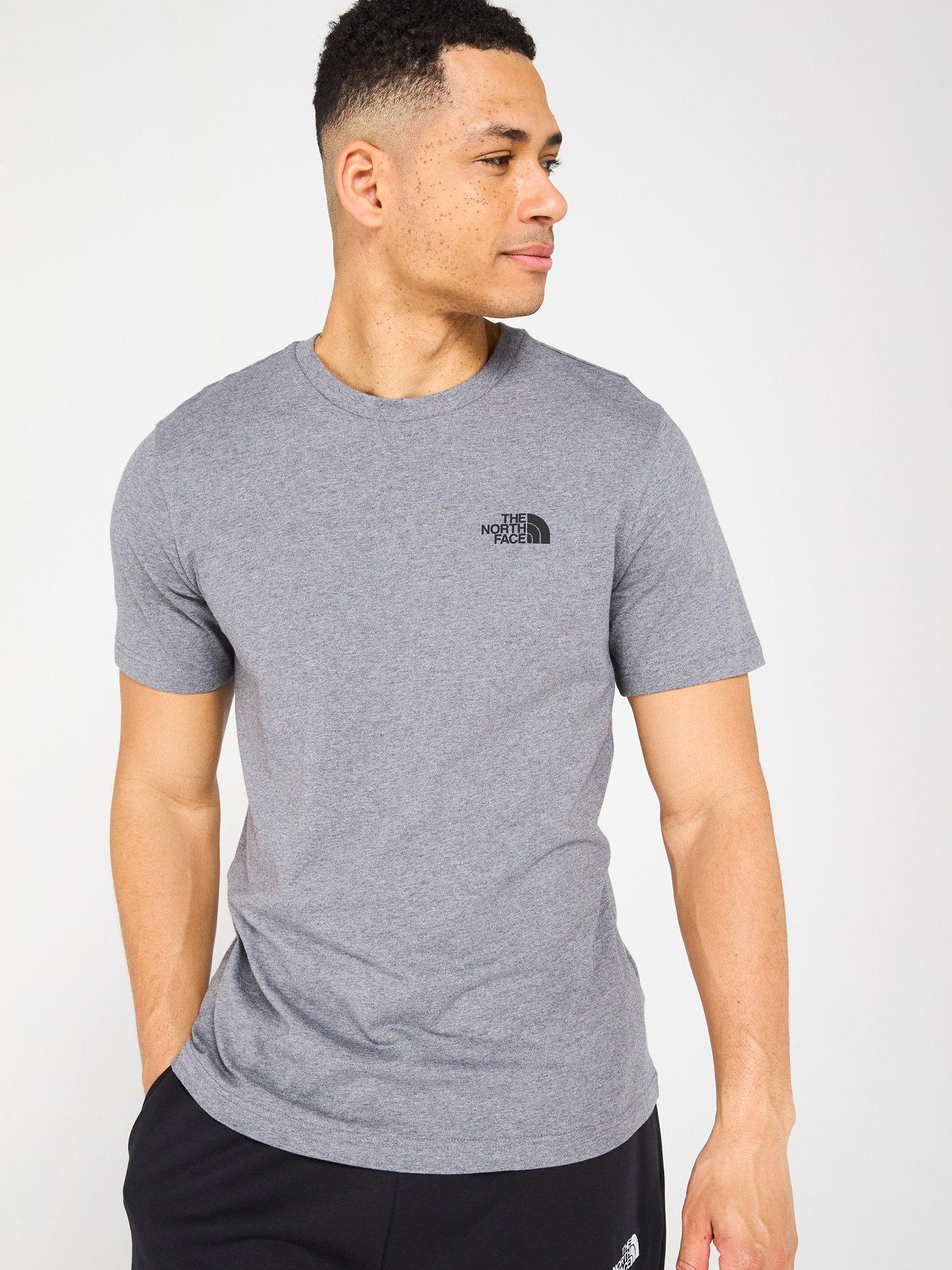 Image 1 of 5 of THE NORTH FACE Men's Short Sleeve Simple Dome Tee - Grey