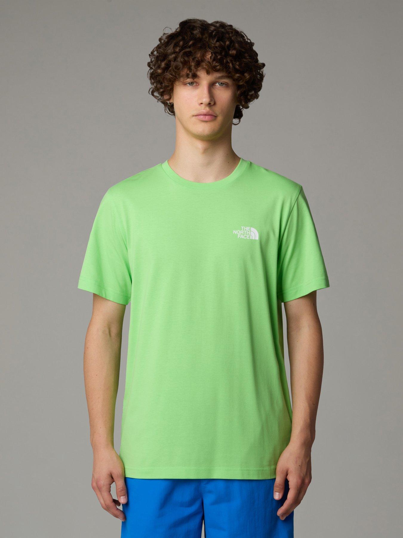 the-north-face-mens-short-sleeve-simple-dome-tee-green