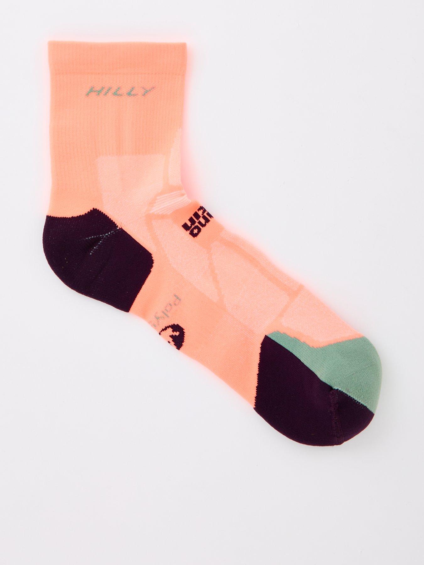 undefined Marathon Fresh Anklet Min Running Sock - Orange