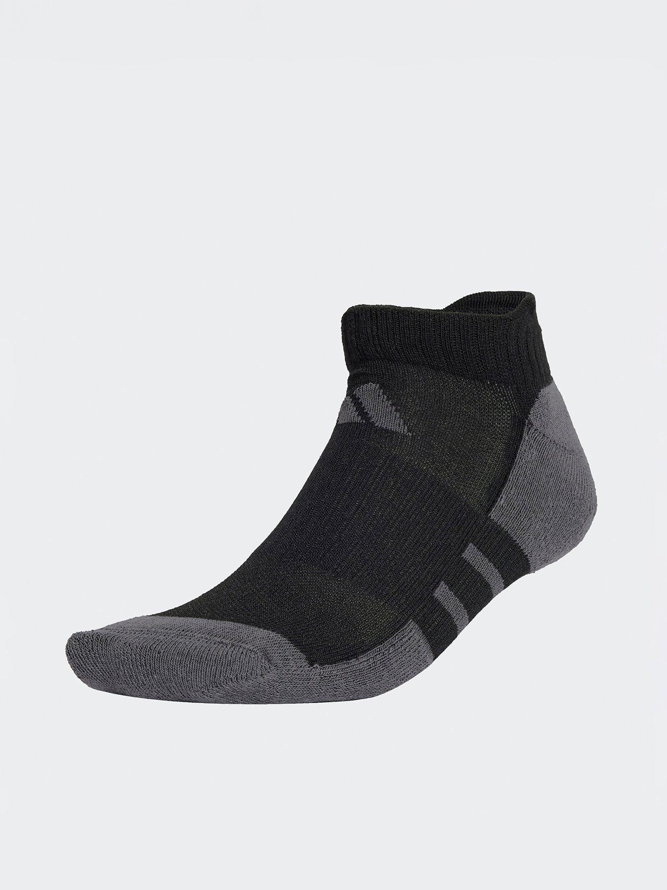 adidas Unisex Training Essential Low Socks 3 Pa - Black/Grey Six