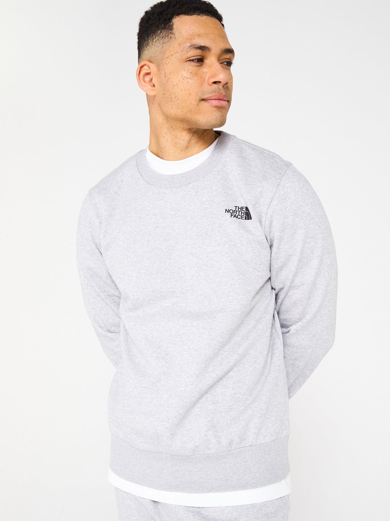 Image 1 of 4 of THE NORTH FACE Men's Simple Dome Crew Sweatshirt - Grey