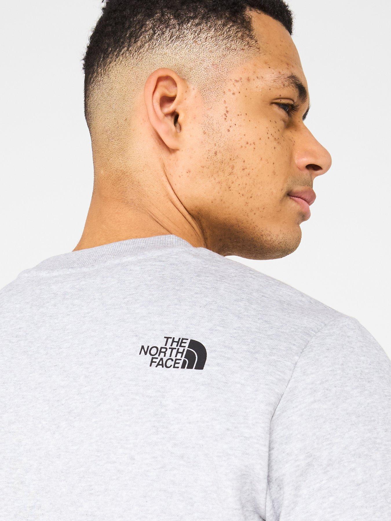 Image 4 of 4 of THE NORTH FACE Men's Simple Dome Crew Sweatshirt - Grey