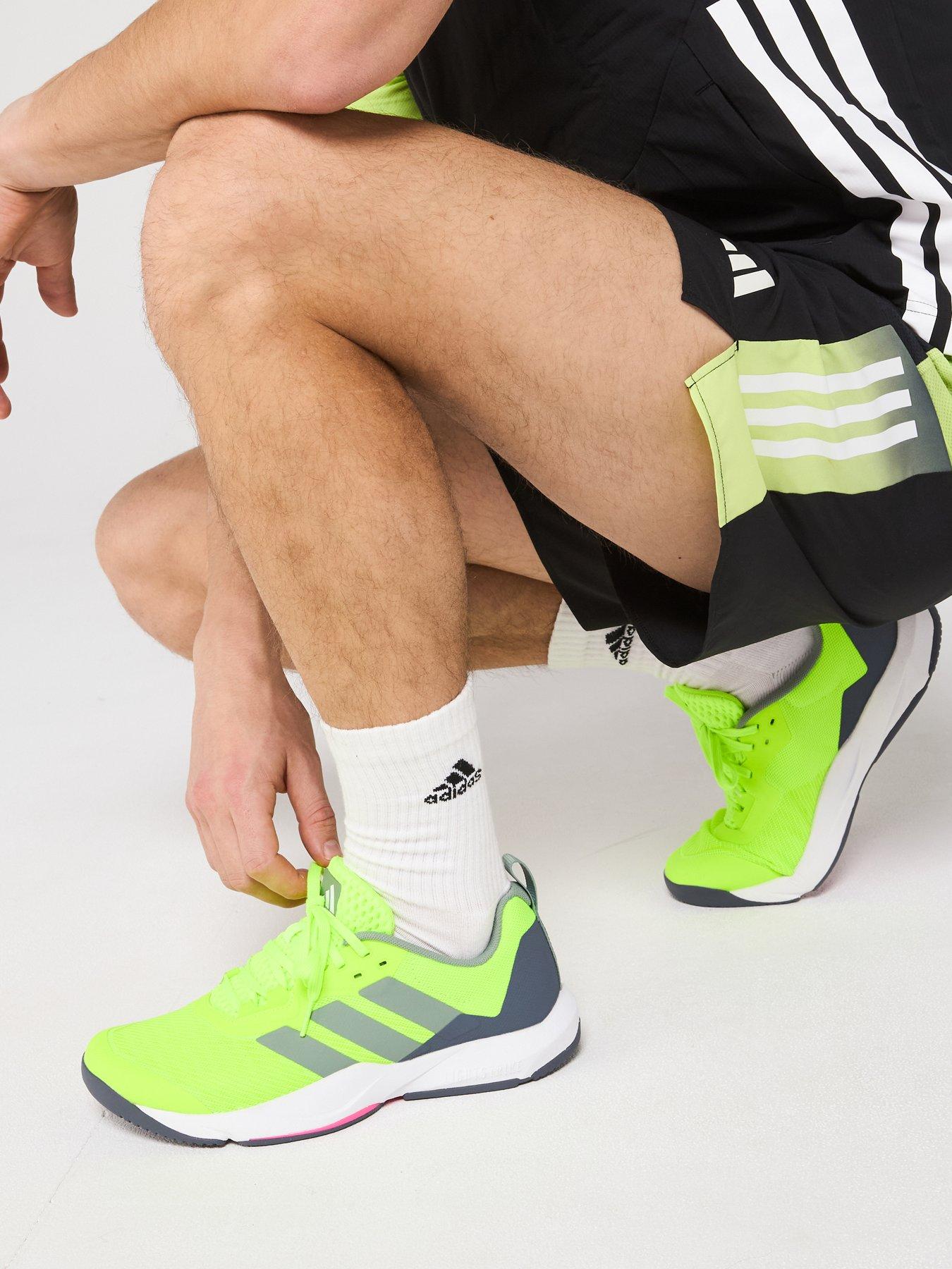 Image 1 of 7 of adidas Mens Training Rapidmove 2 Trainers - Yellow - Lucid Lemon/Silver Green
