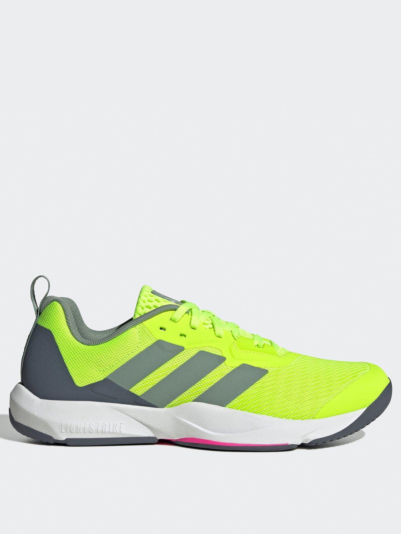 Image 2 of 7 of adidas Mens Training Rapidmove 2 Trainers - Yellow - Lucid Lemon/Silver Green