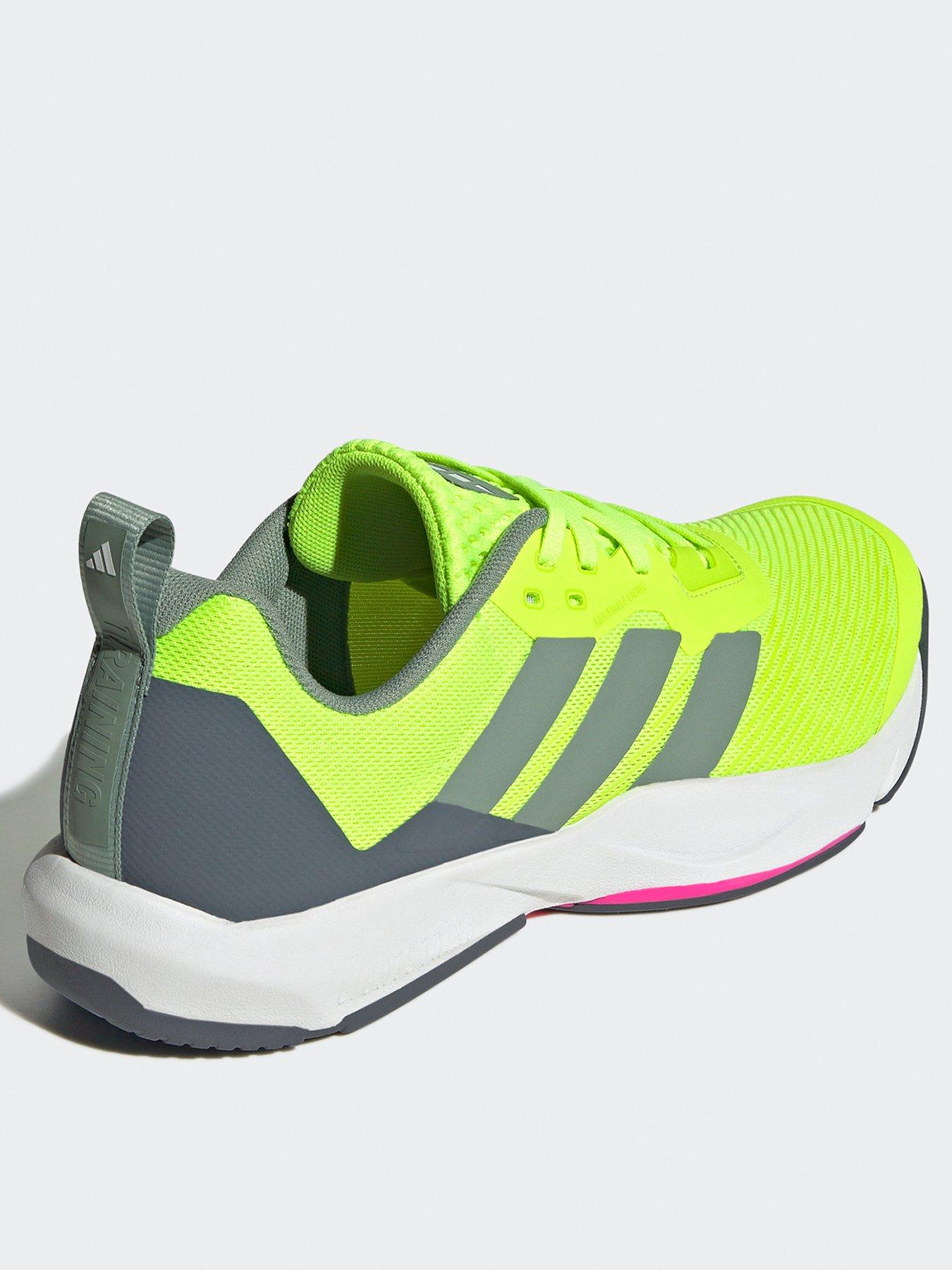 Image 3 of 7 of adidas Mens Training Rapidmove 2 Trainers - Yellow - Lucid Lemon/Silver Green