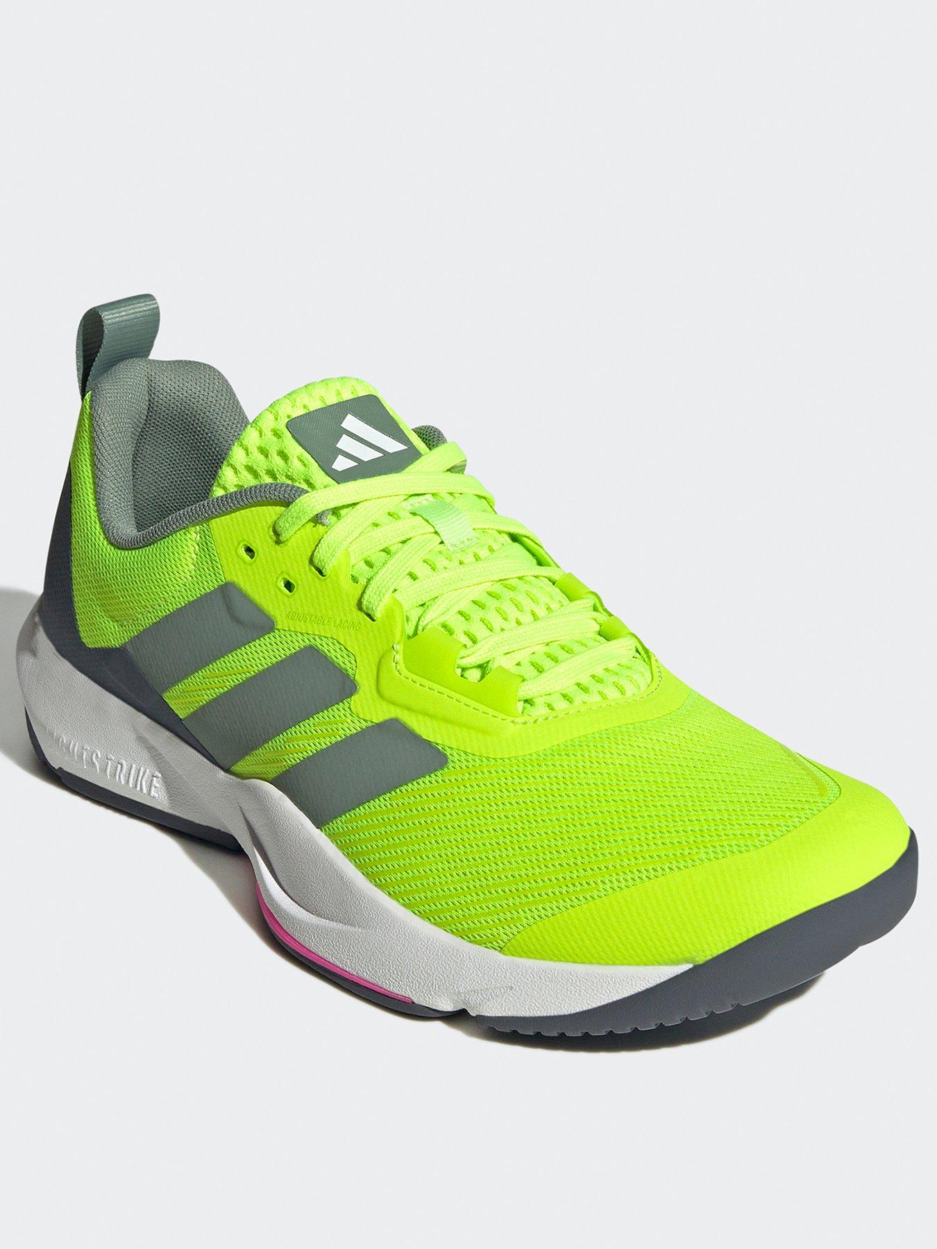 Image 4 of 7 of adidas Mens Training Rapidmove 2 Trainers - Yellow - Lucid Lemon/Silver Green