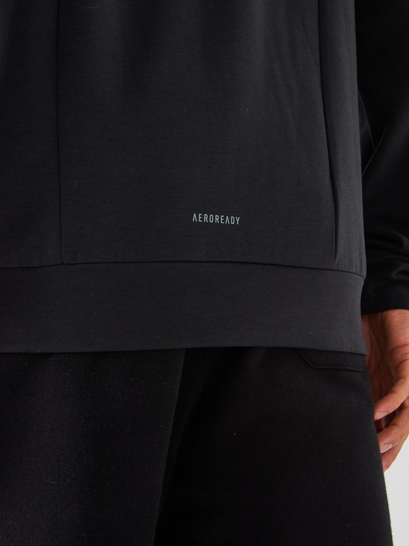 Image 5 of 6 of adidas Mens Training D4T Crew Sweatshirt - Black