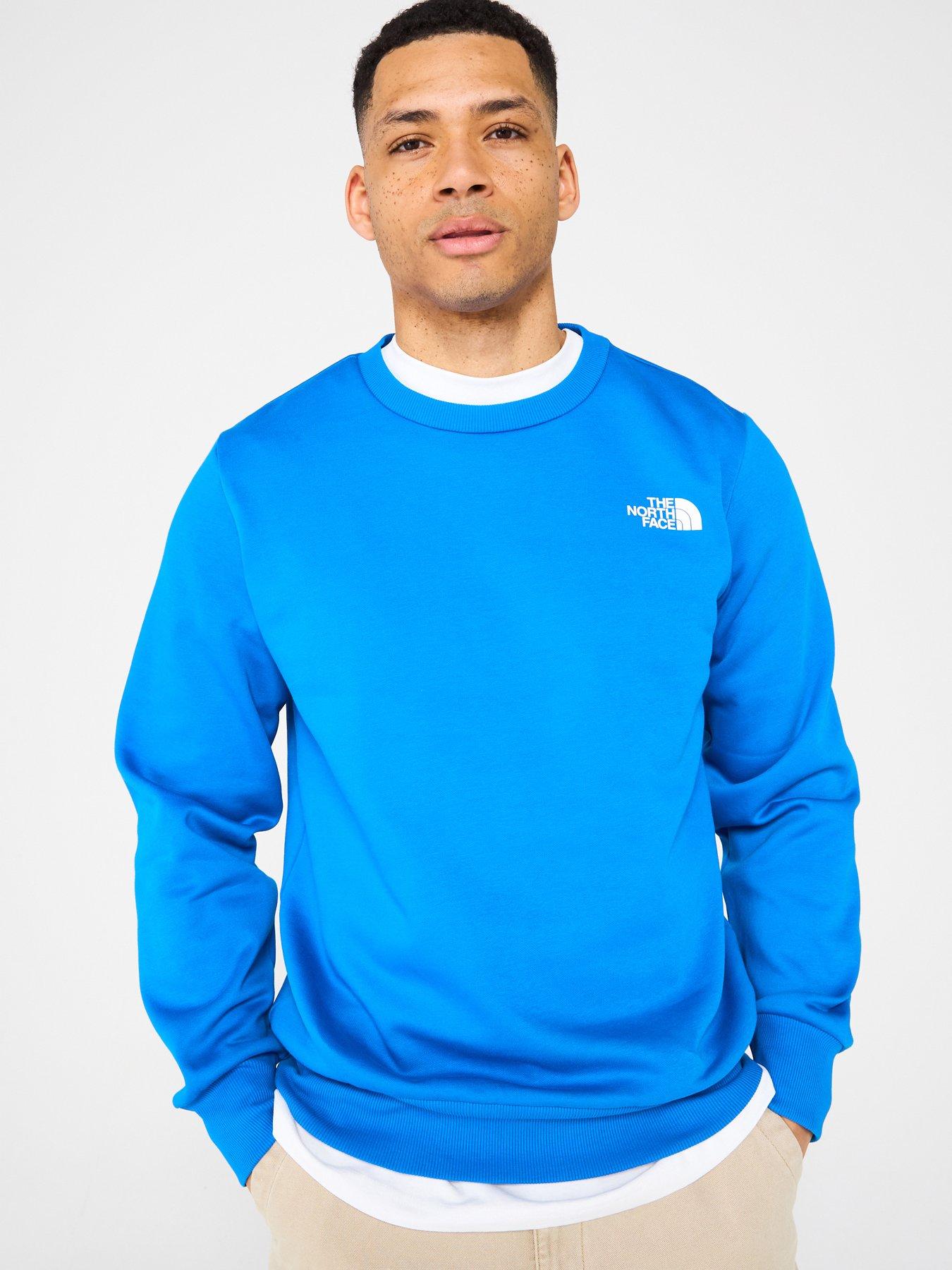 the-north-face-mens-simple-dome-crew-blue