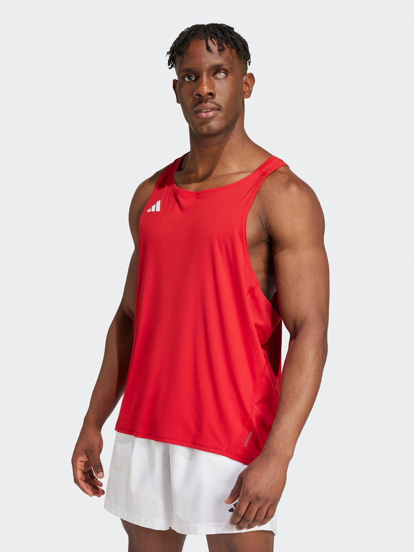 adidas-mens-running-adizero-vest-red