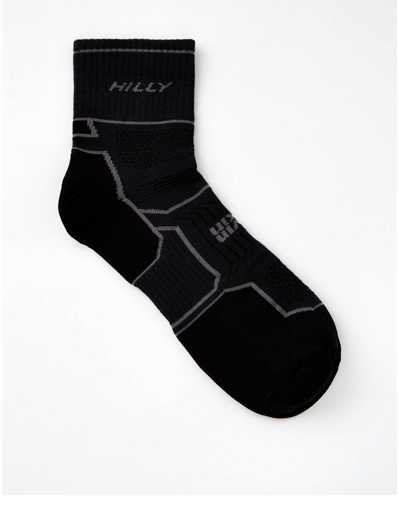 undefined Twin Skin Anklet Med Running Sock - Black