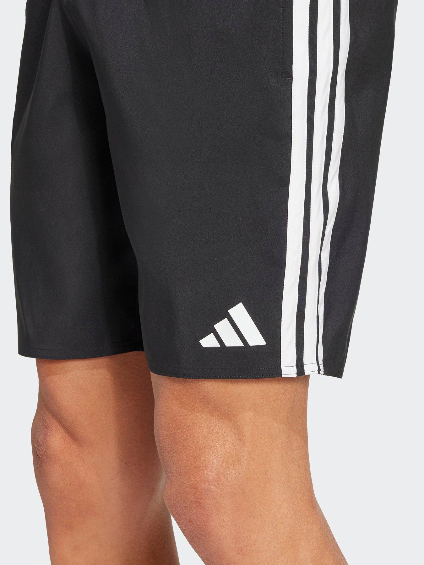 adidas-mens-3-stripe-8in-swim-shortsoutfit