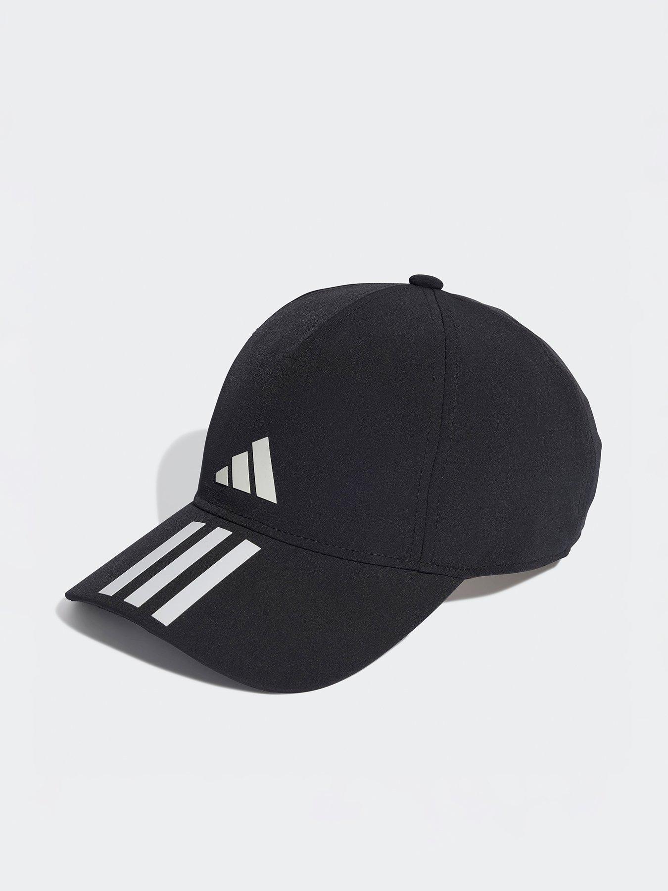 adidas-unisex-training-baseball-3-stripe-cap-blackwhite