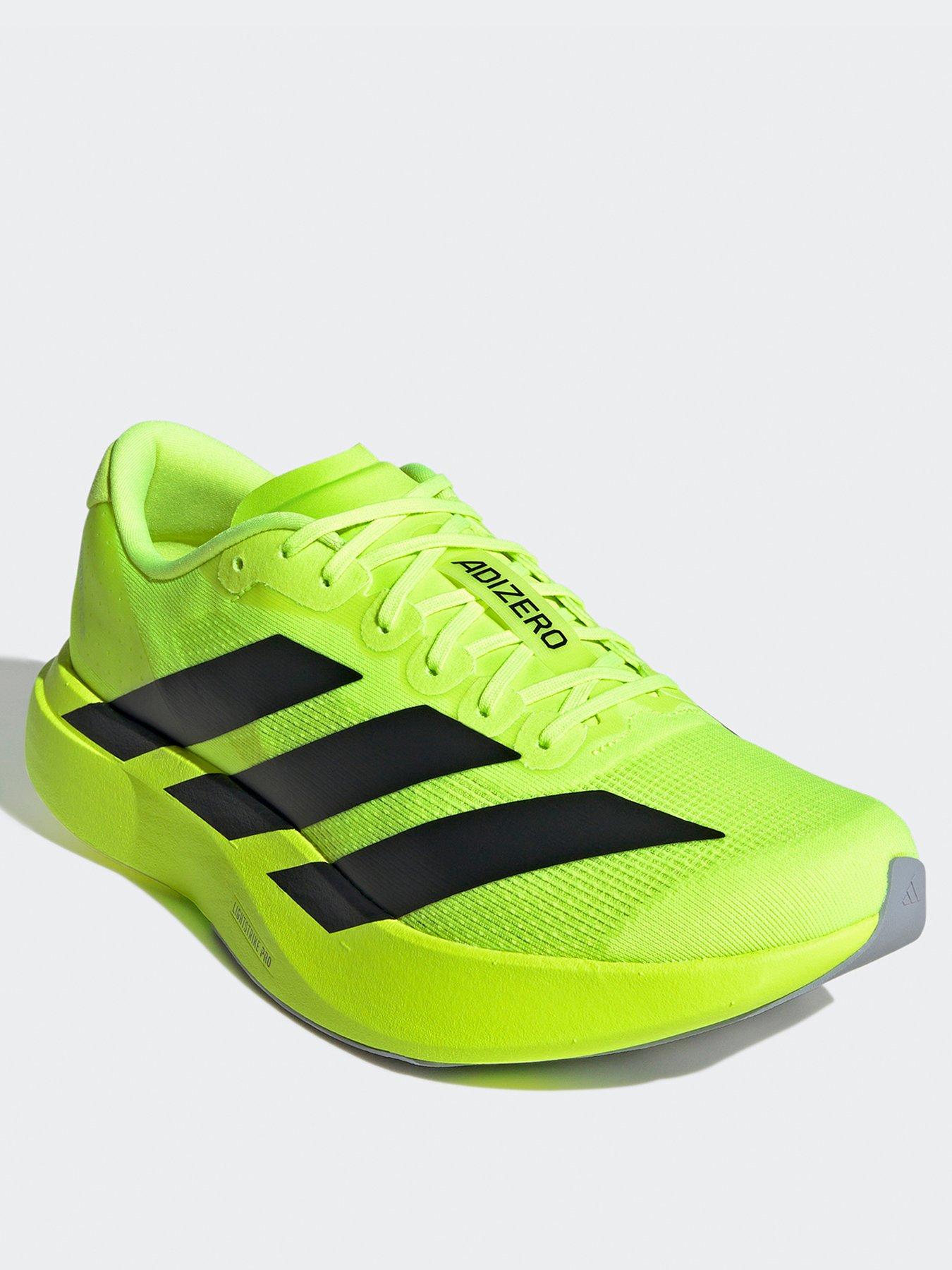 Image 2 of 6 of adidas Mens Running Adizero Evo Sl Trainers - Yellow