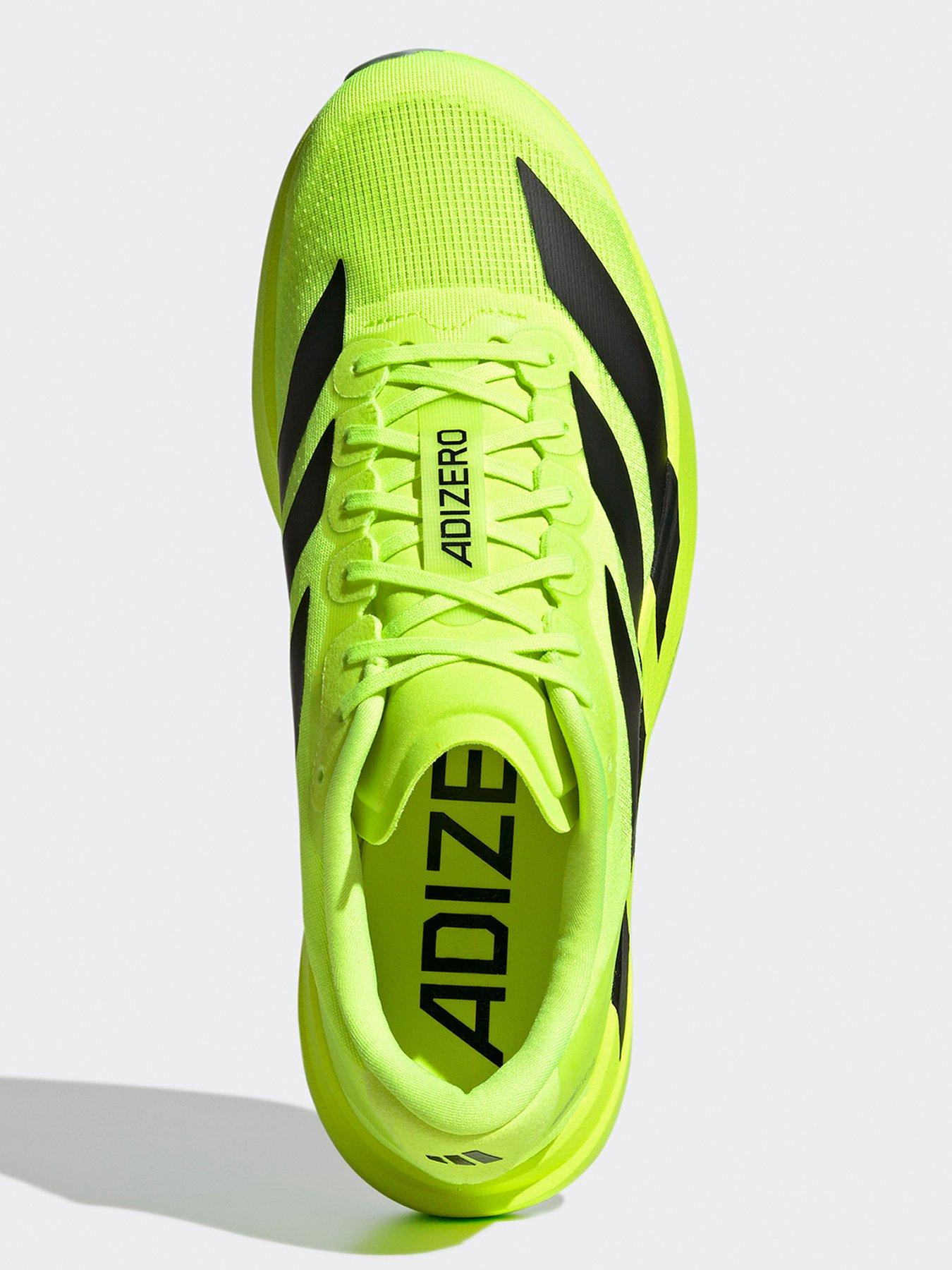 Image 4 of 6 of adidas Mens Running Adizero Evo Sl Trainers - Yellow