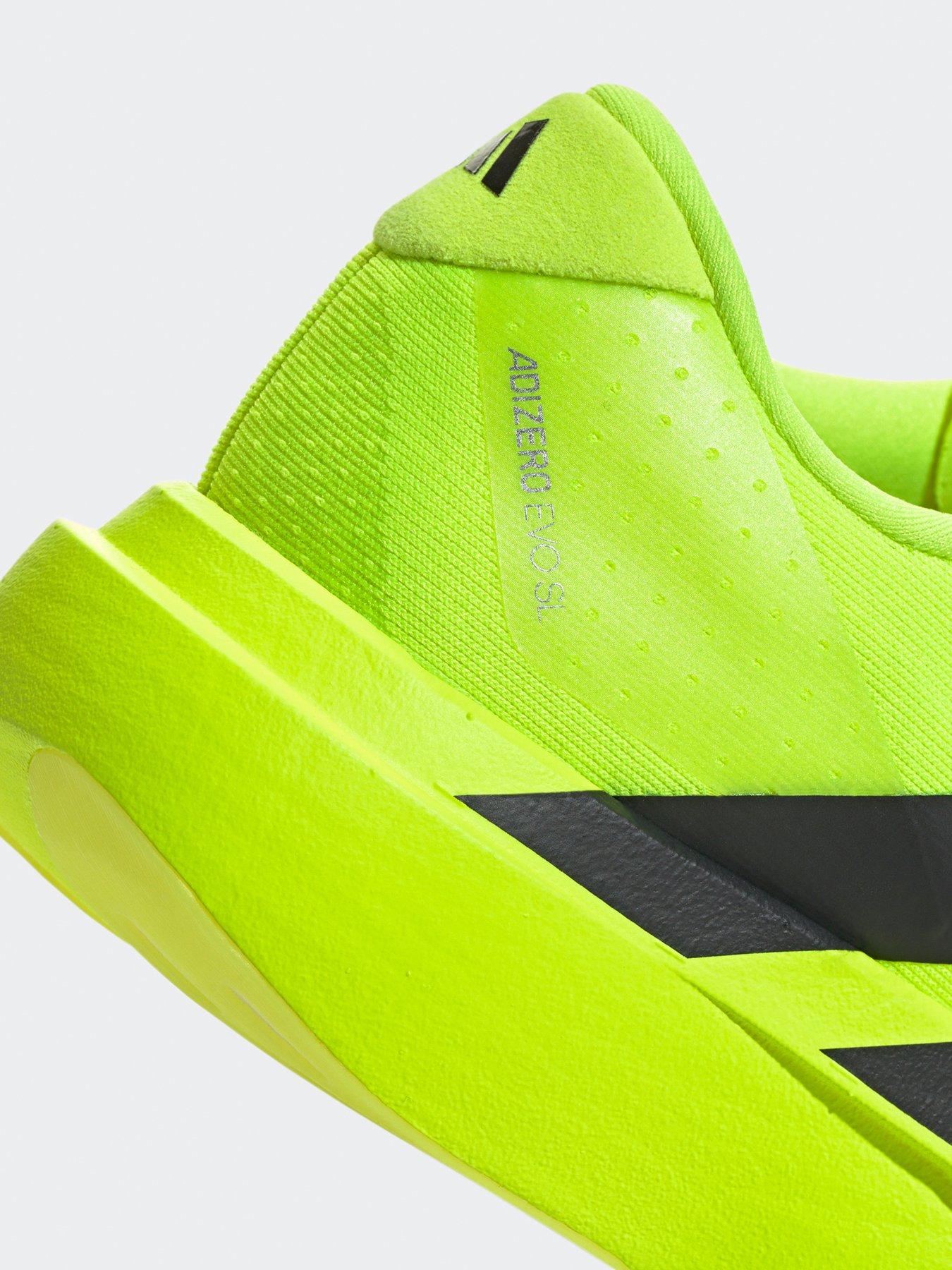 Image 6 of 6 of adidas Mens Running Adizero Evo Sl Trainers - Yellow