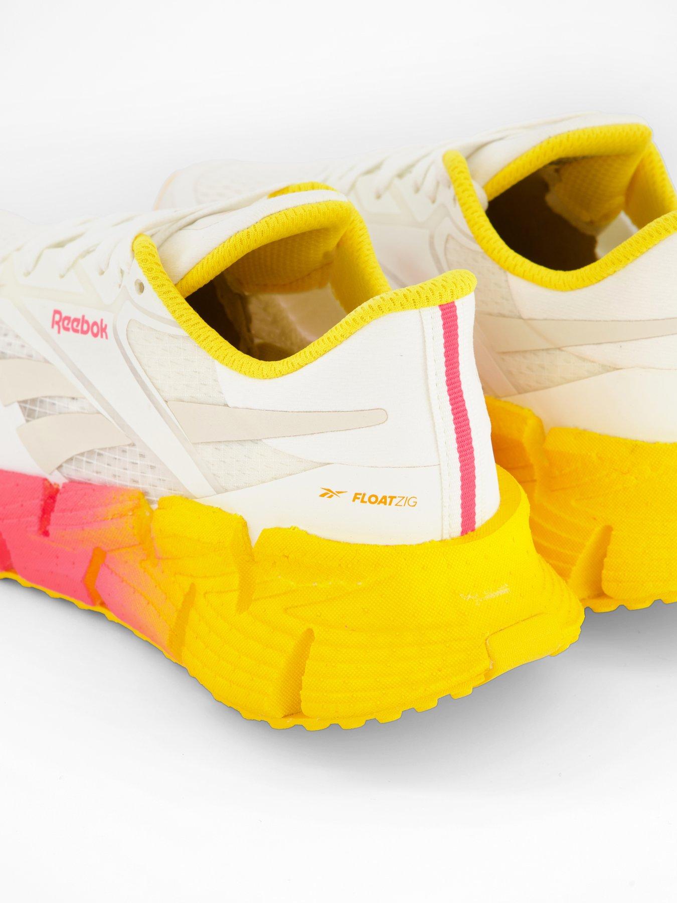 Image 4 of 6 of Reebok Womens Floatzig 1 Running Shoe - White