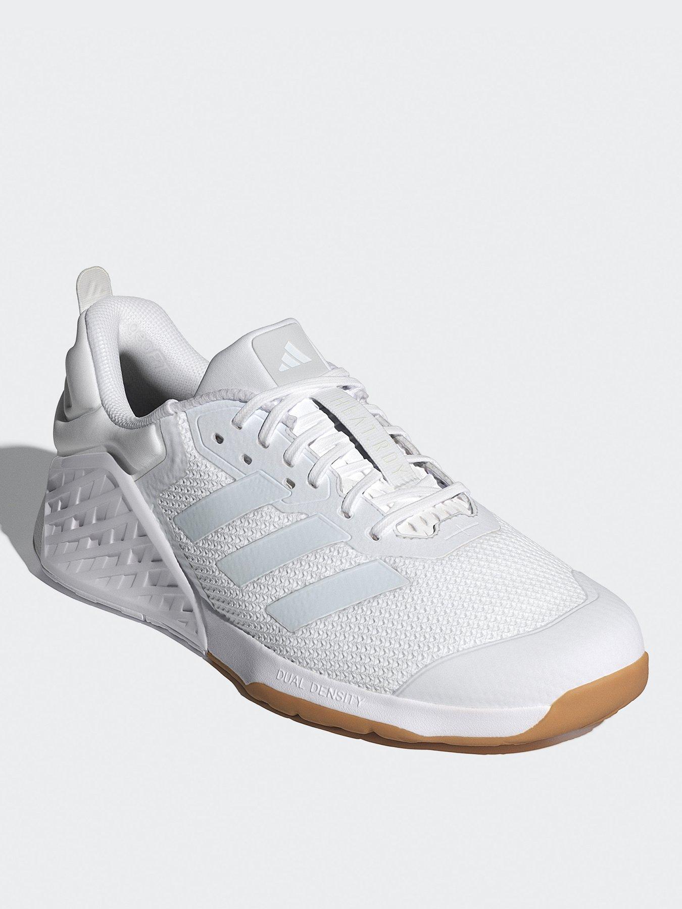Image 2 of 7 of adidas Mens Training Dropset 3 Trainer - White