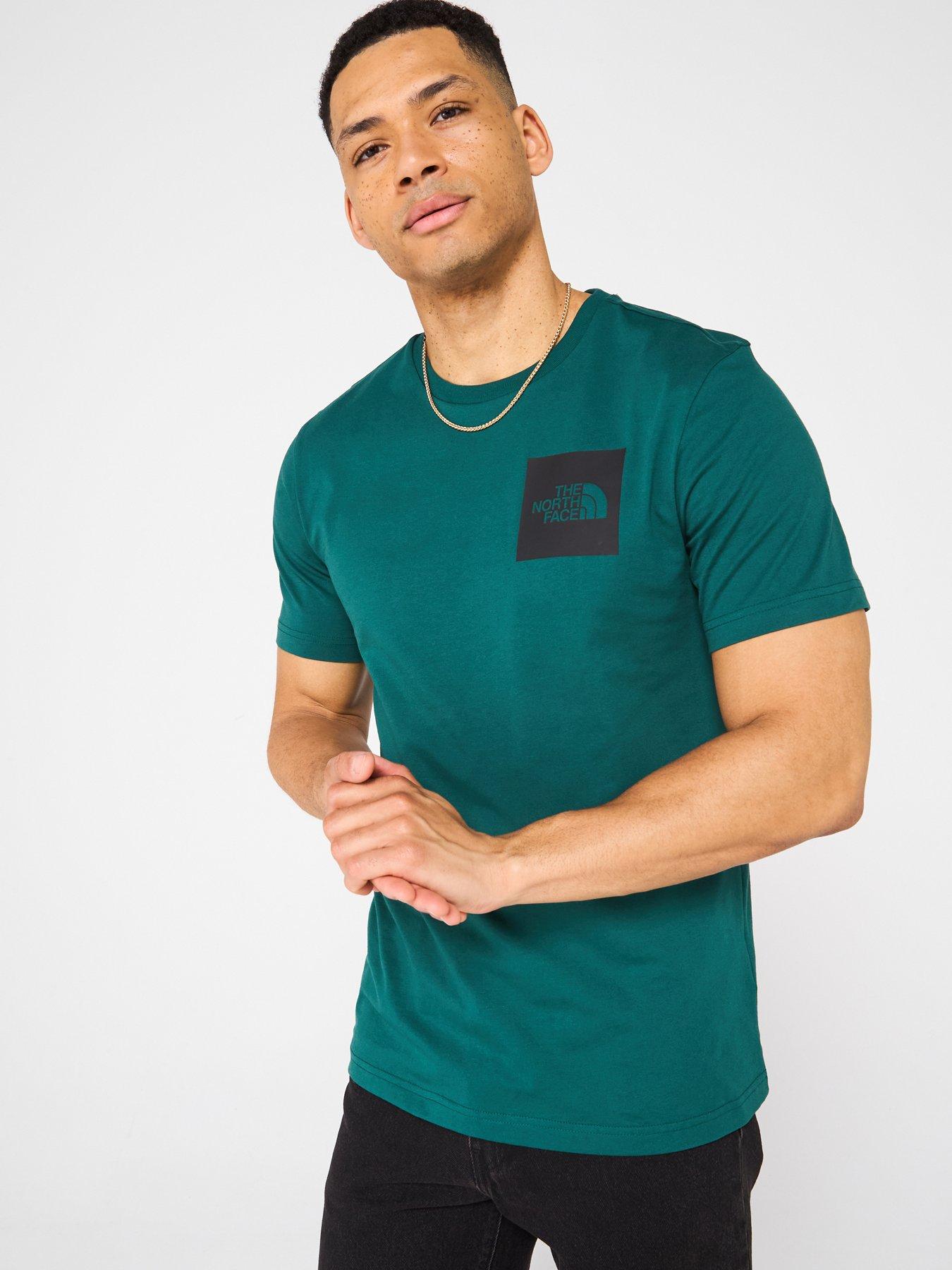 the-north-face-mens-ss-fine-tee-green