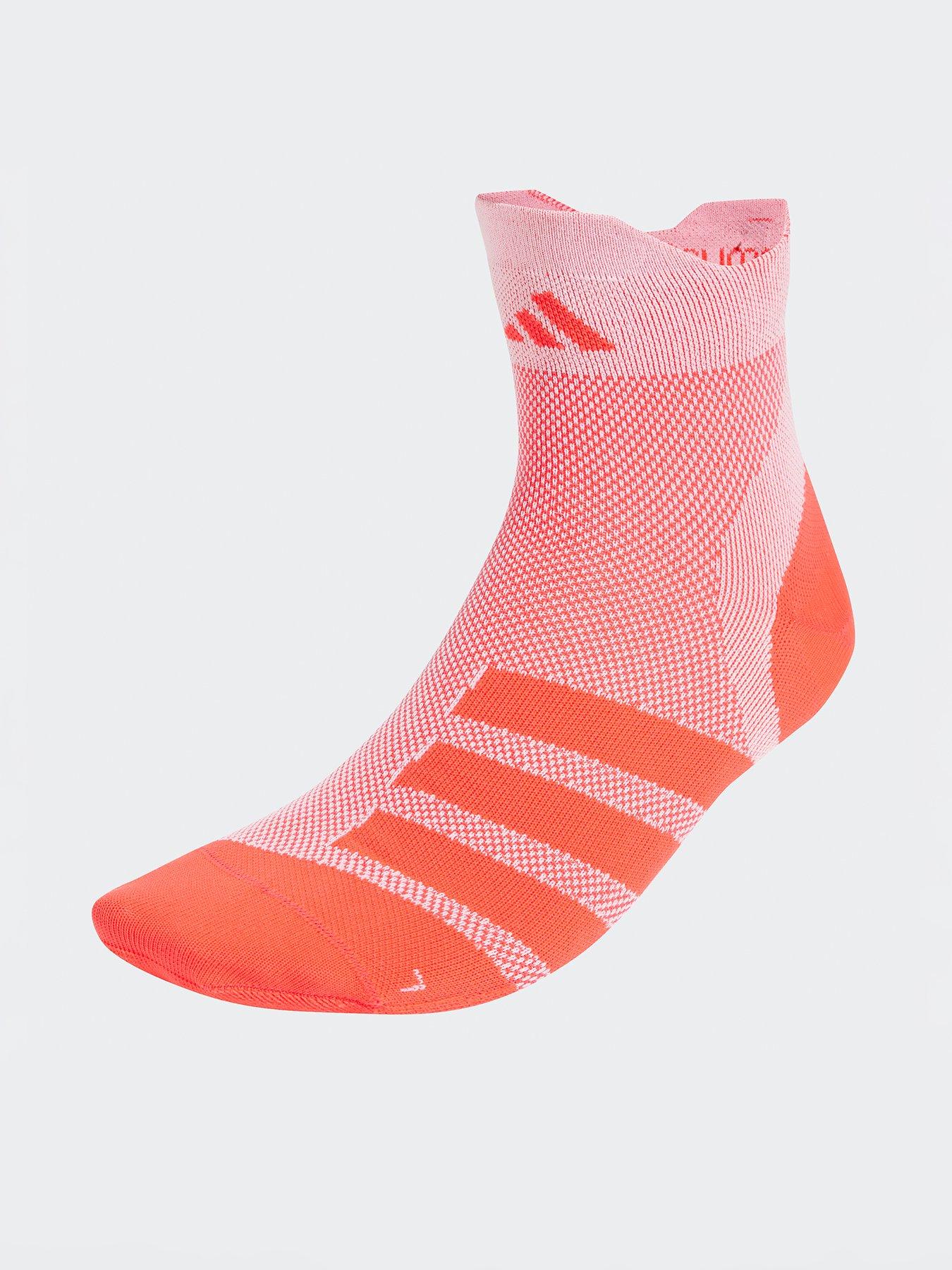 adidas-unisex-running-x-adizero-socks-red